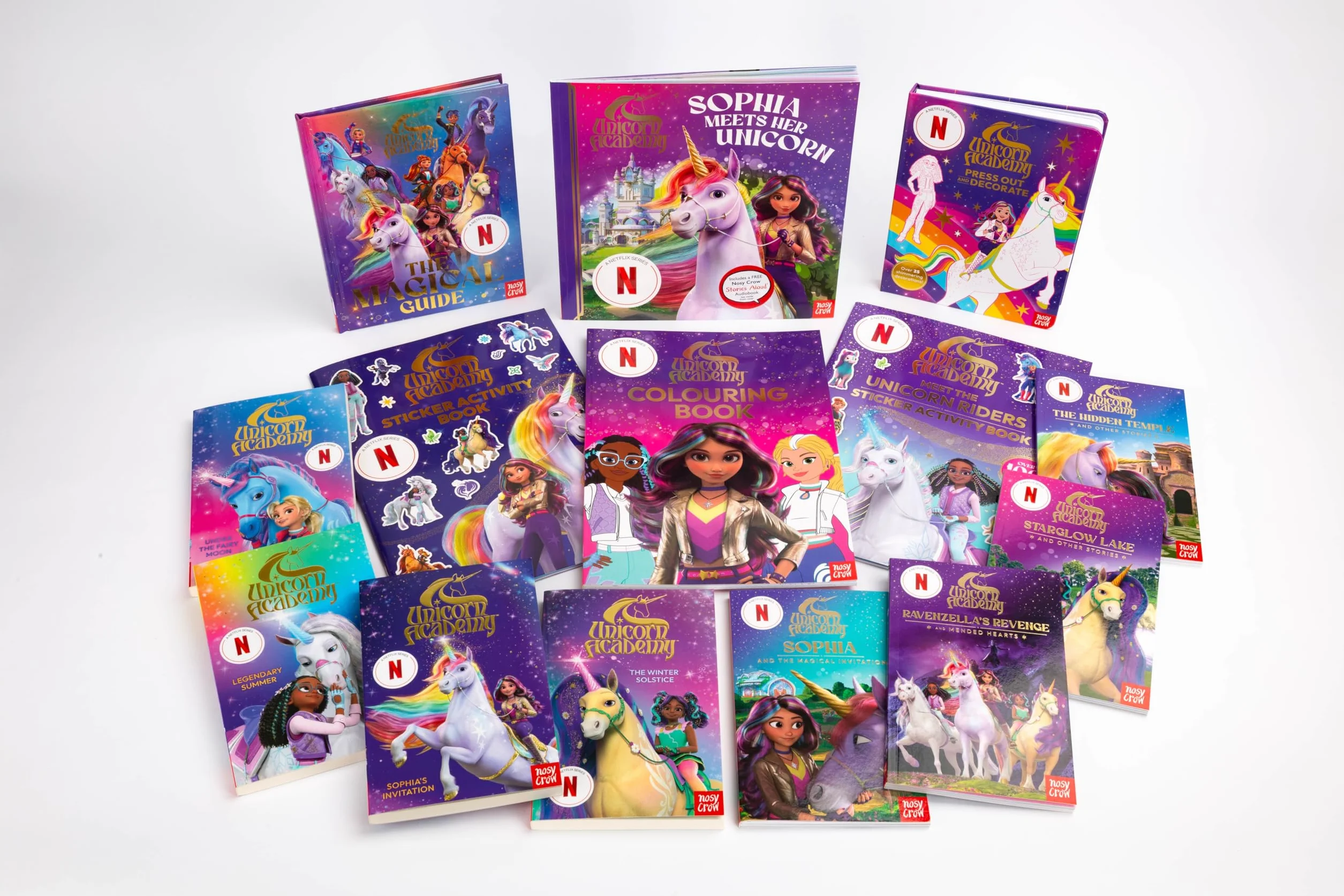 Unicorn Academy: Sticker Activity Book: with over 150 magical stickers