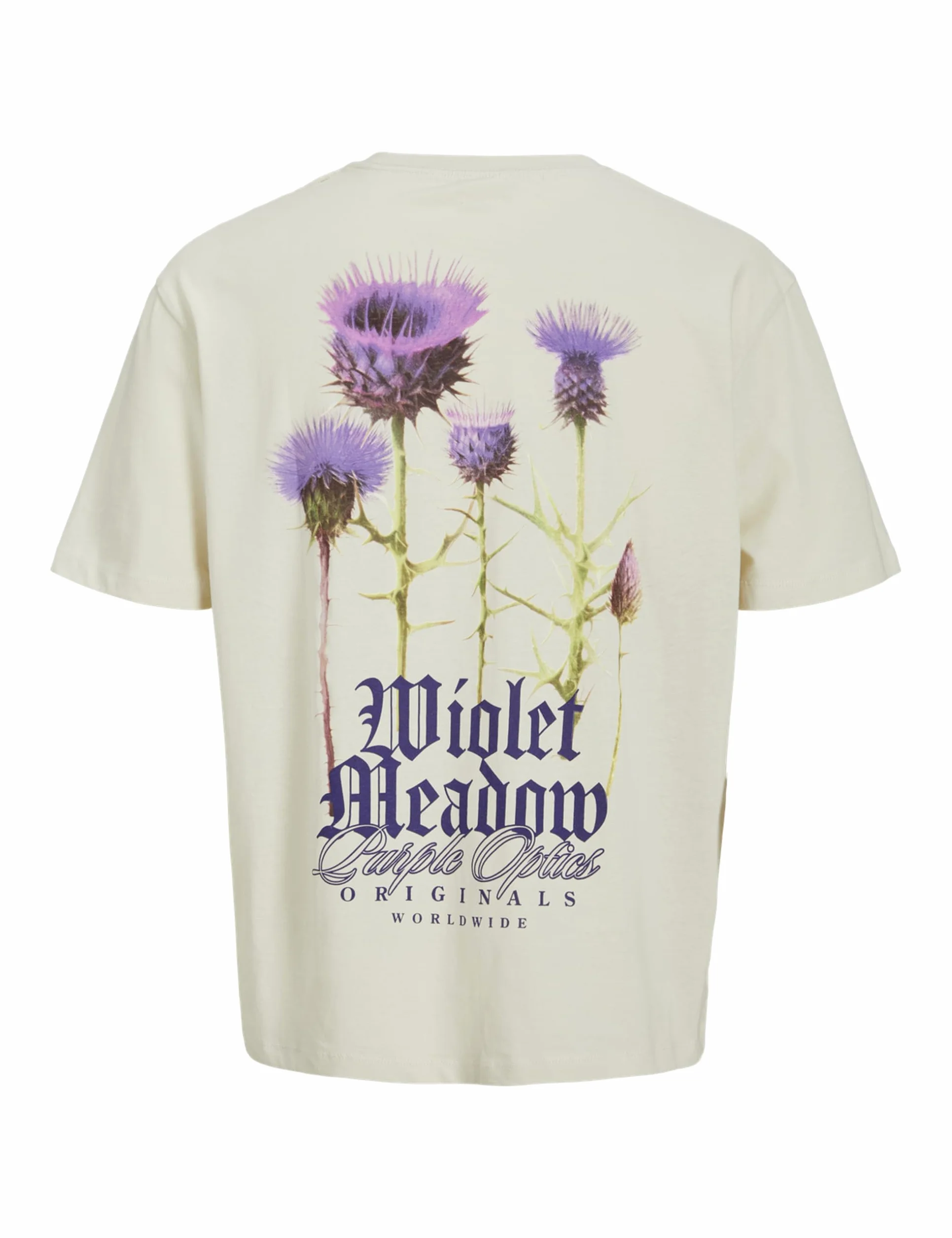 Jorgrove Tee SS Crew Neck Tg, Antique White, L