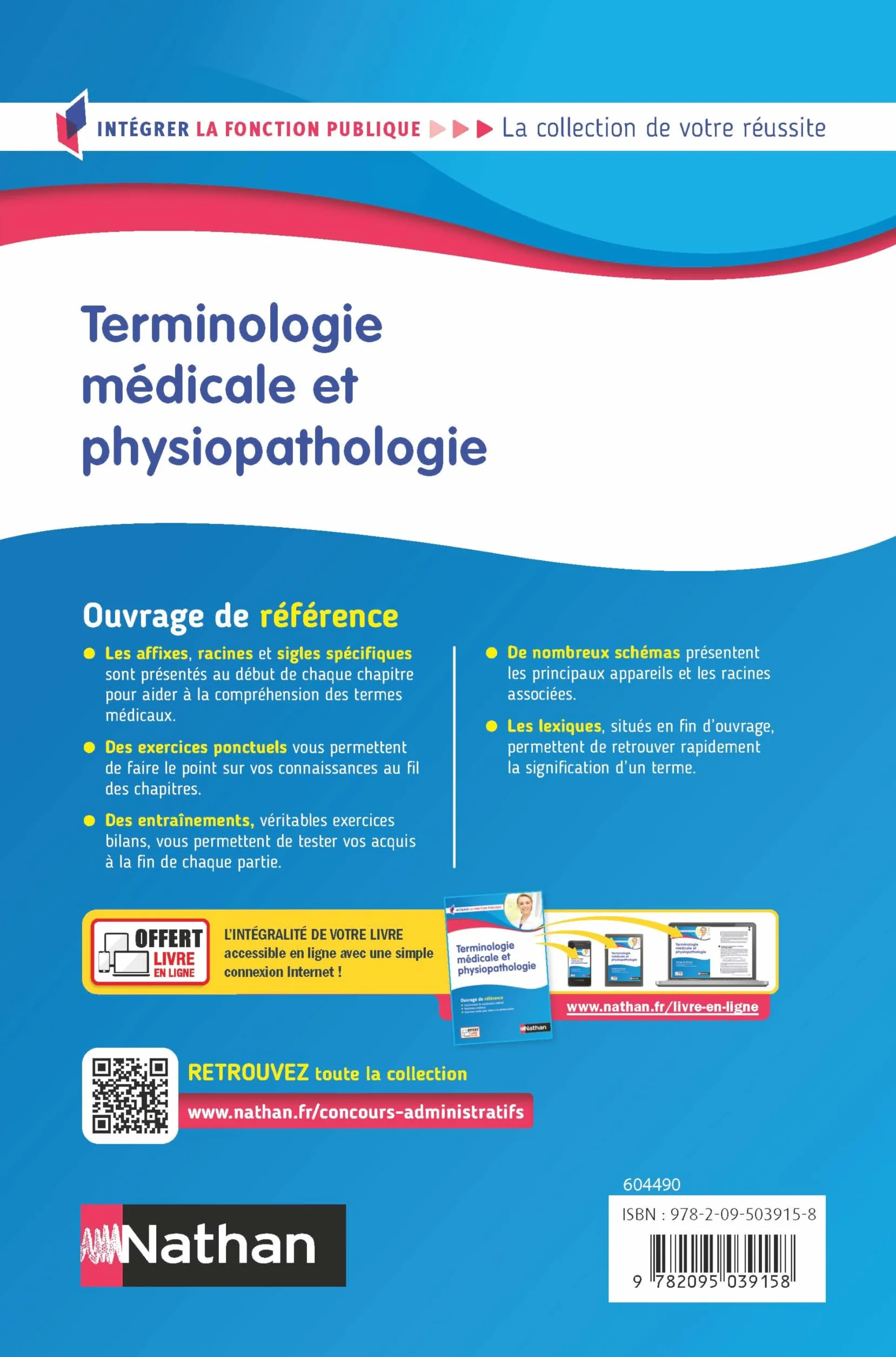 Terminologie médicale et physiopathologie - Ouvrage de référence