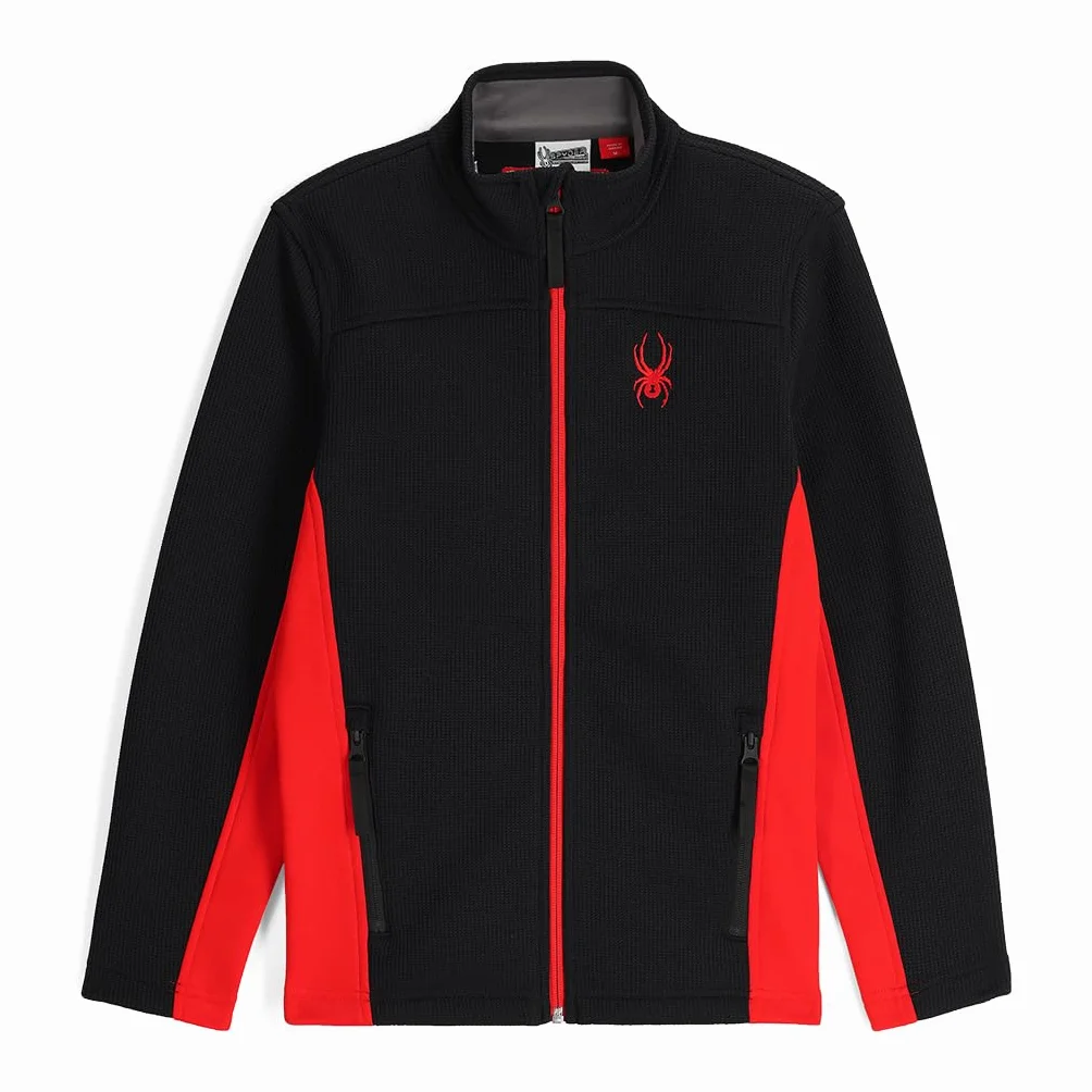 Spyder BANDIT JACKET, Boys, czarna, M