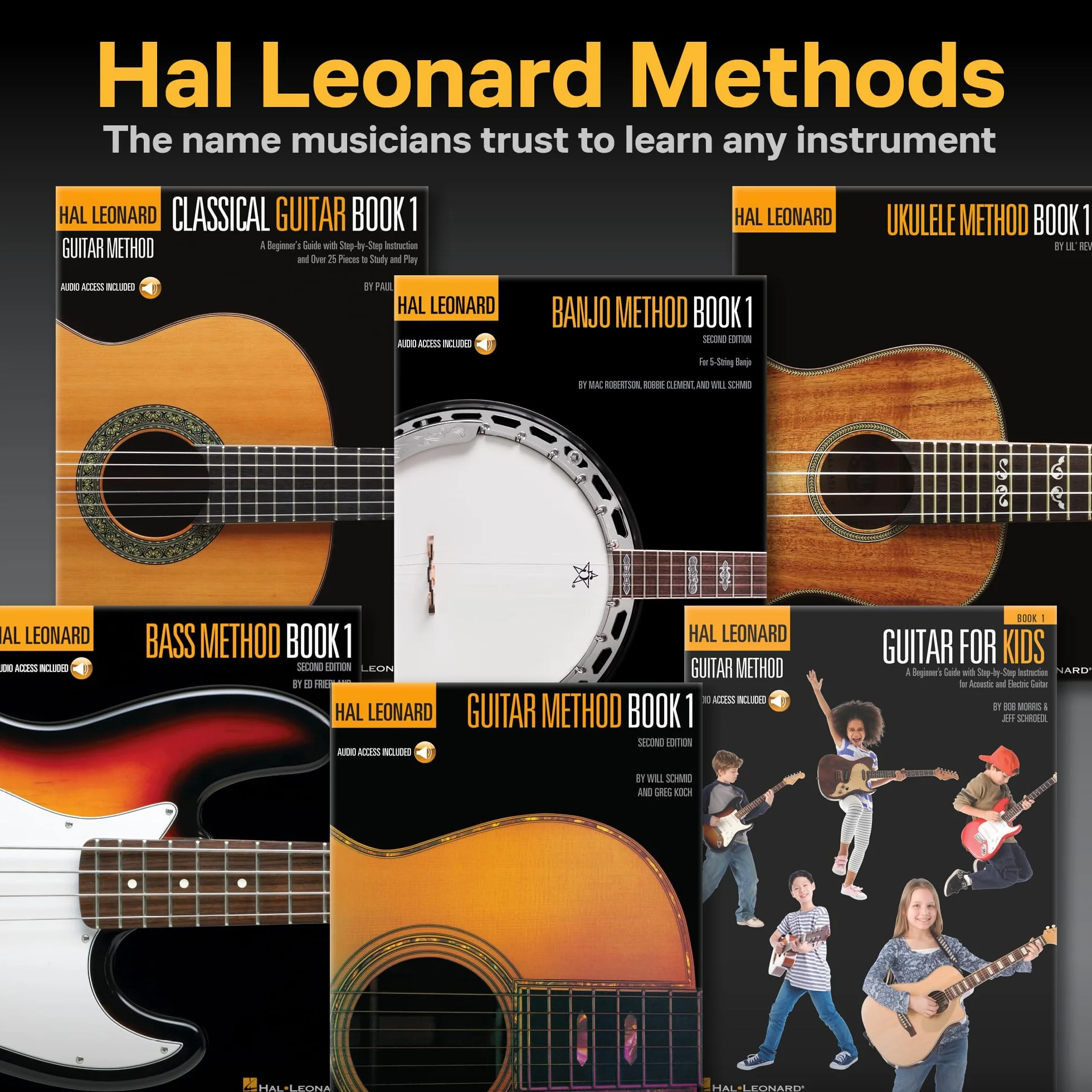 Hal Leonard Drumset Method - Complete Edition (Book/Online Audio): Books 1 & 2 with Video and Audio