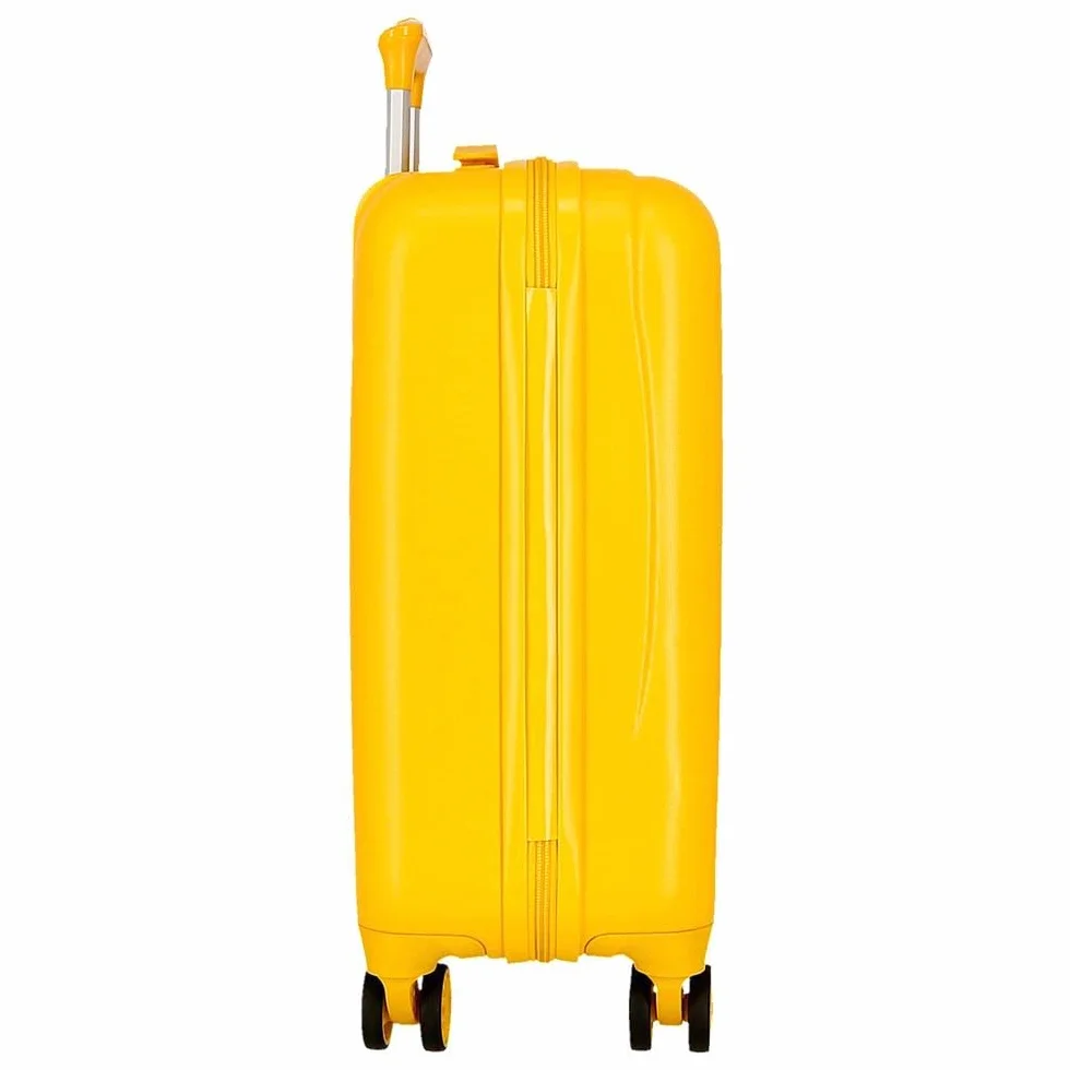 Joumma Disney Król Leon Explorer walizka kabinowa żółta 38 x 55 x 20 cm sztywna 2 kg zamek szyfrowy z boku ABS 2 kg 34 L bagaż podręczny, Żółty, Talla única, walizka kabinowa