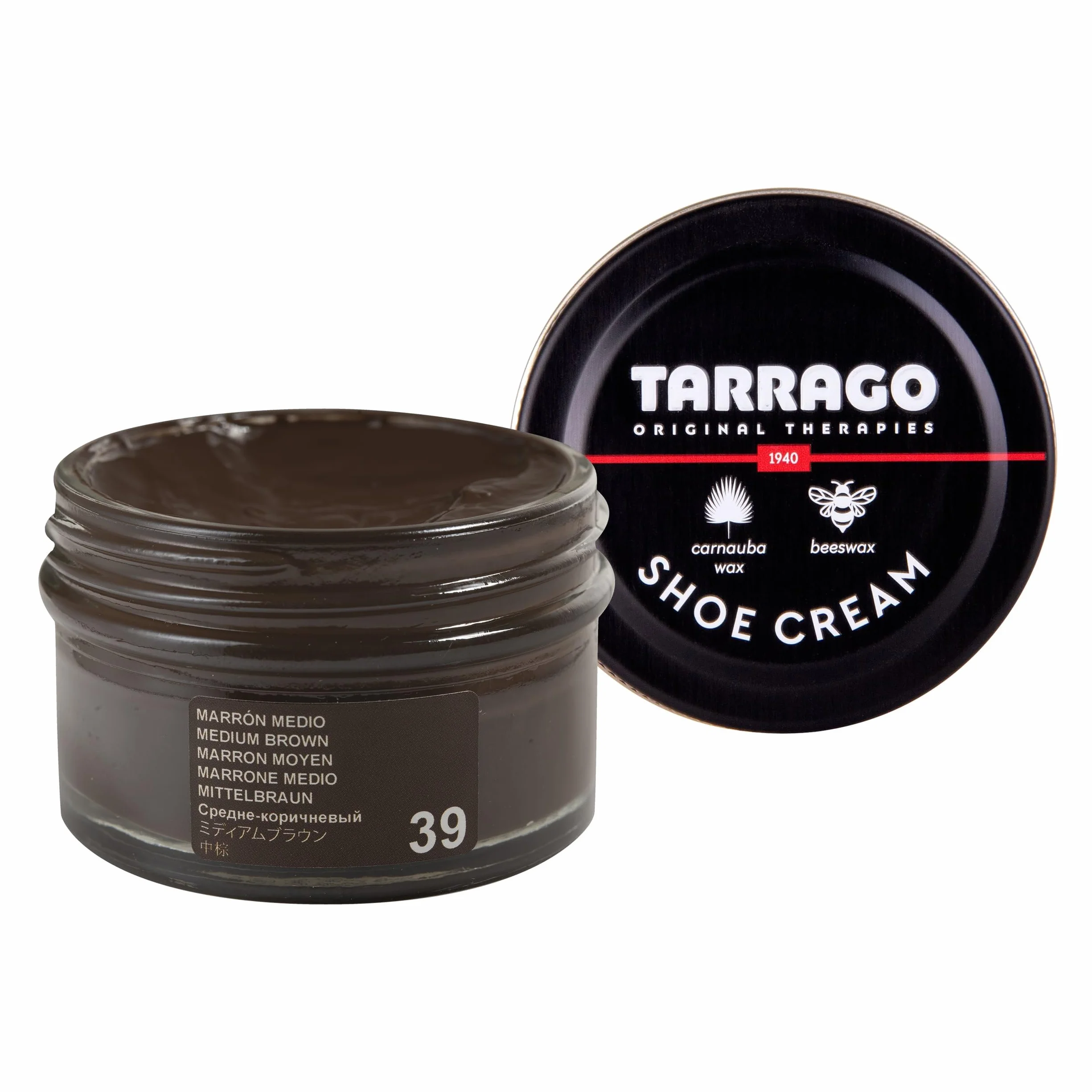 Tarrago Buty i torby Mężczyźni Shoe Cream Jar 50 Ml