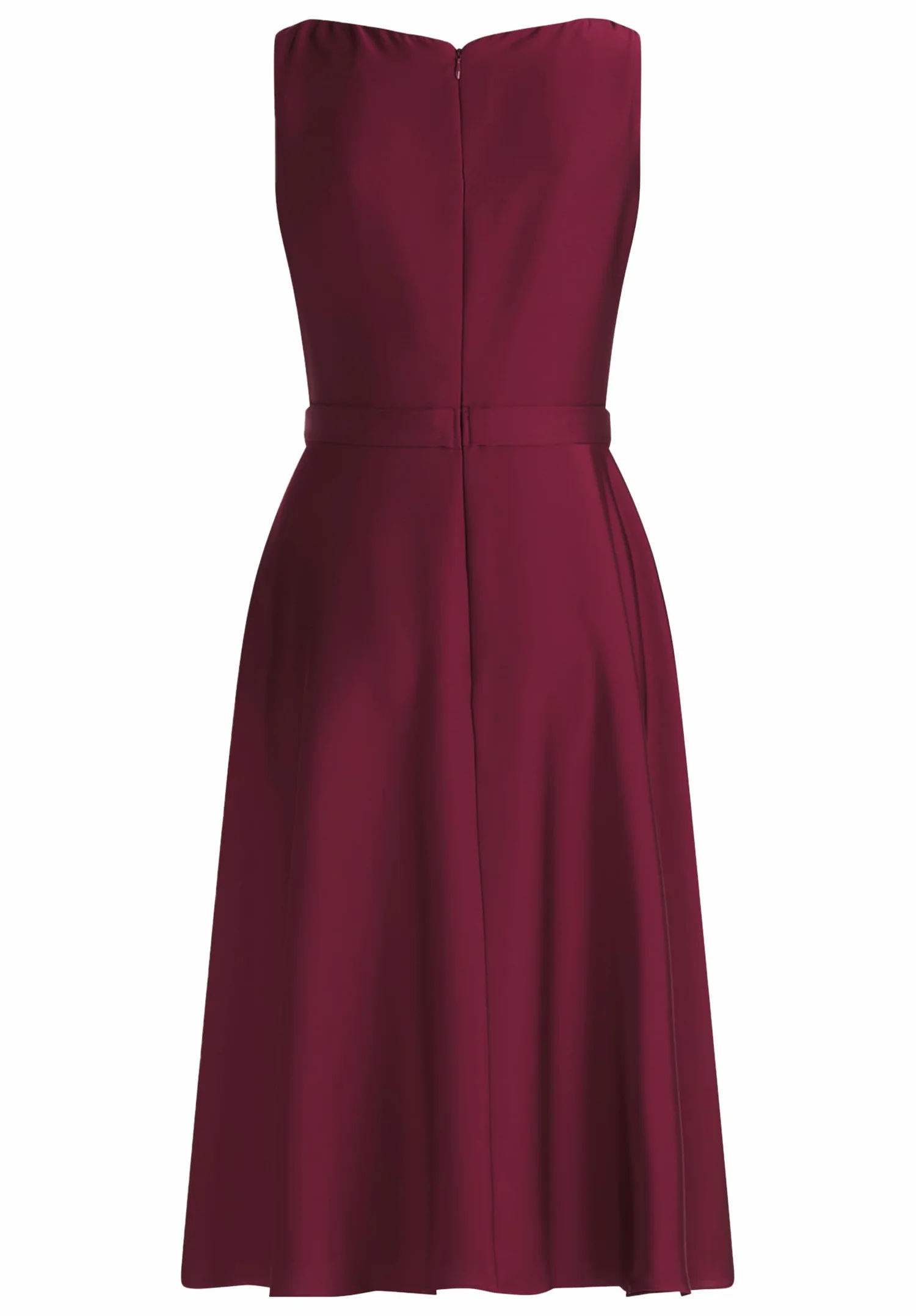 Vera Mont Sukienka damska, sukienka koktajlowa, Deep Wine, 46