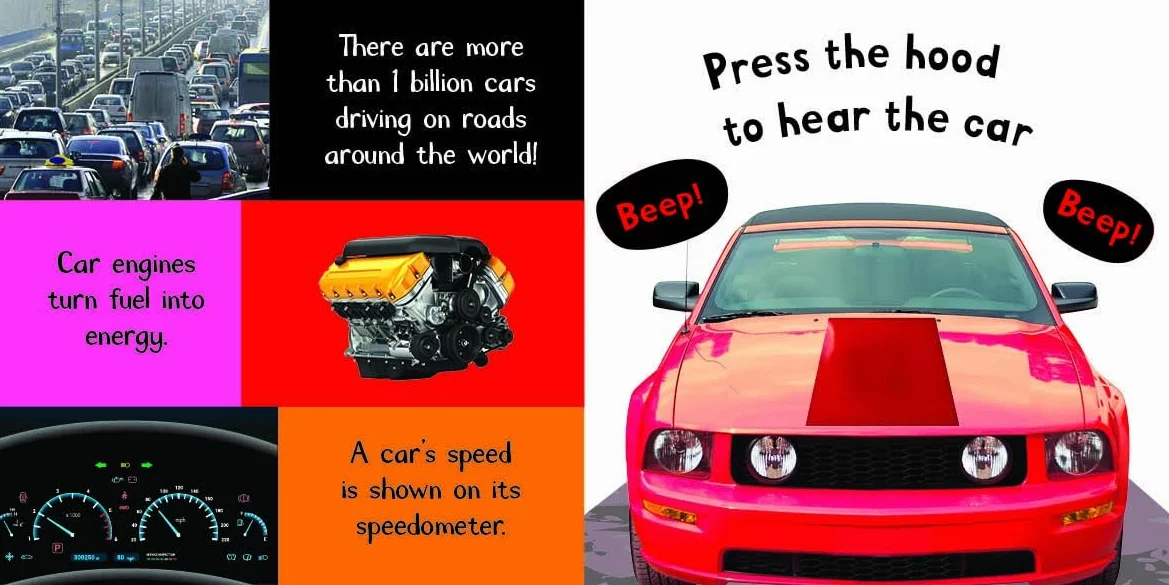 Noisy Things That Go: Includes Six Sounds!