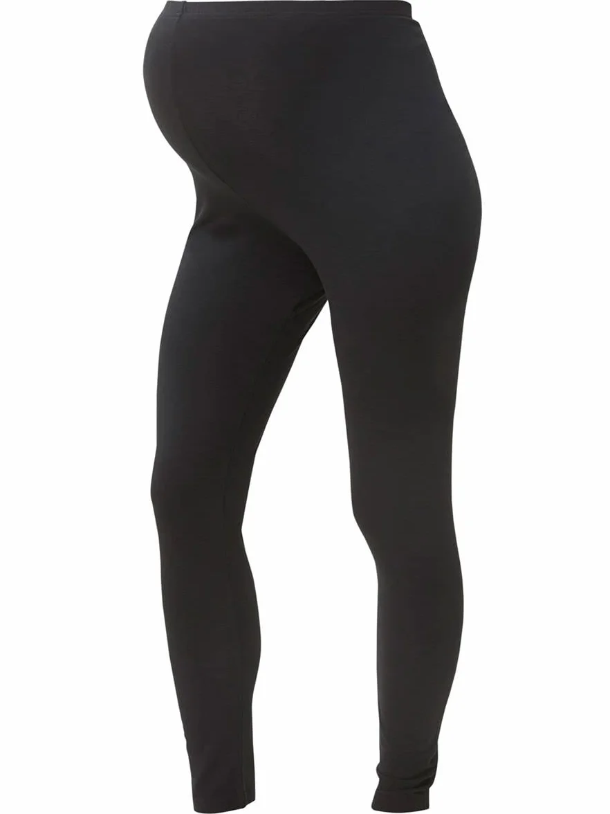 MAMALICIOUS Mllea Org Long Legging 2pack A. O. Noos - Legginsy ciążowe Kobiety