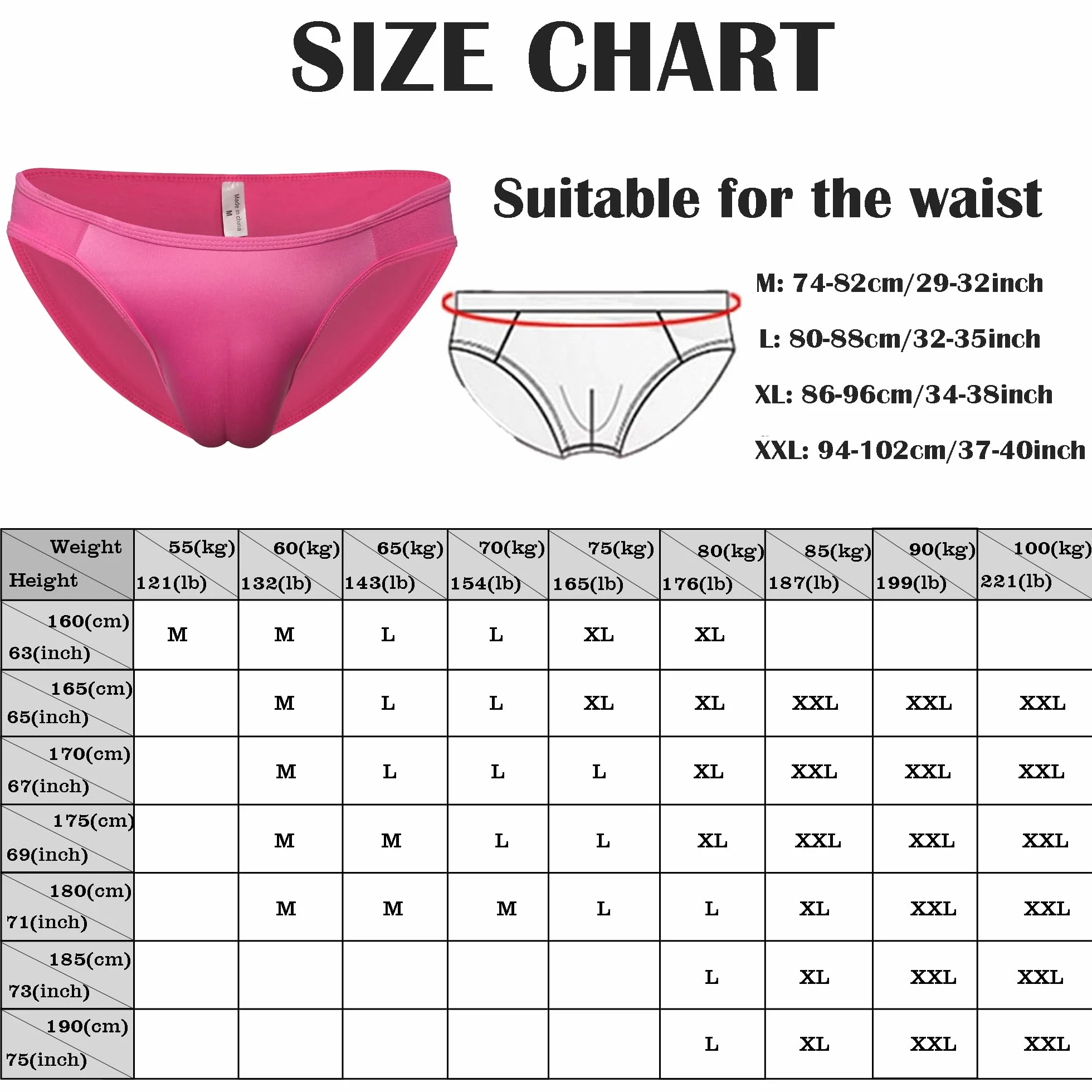 QiaTi Hiding Gaff Panty Shaping majtki dla osób transpłciowych crossdresser bielizna transpłciowa