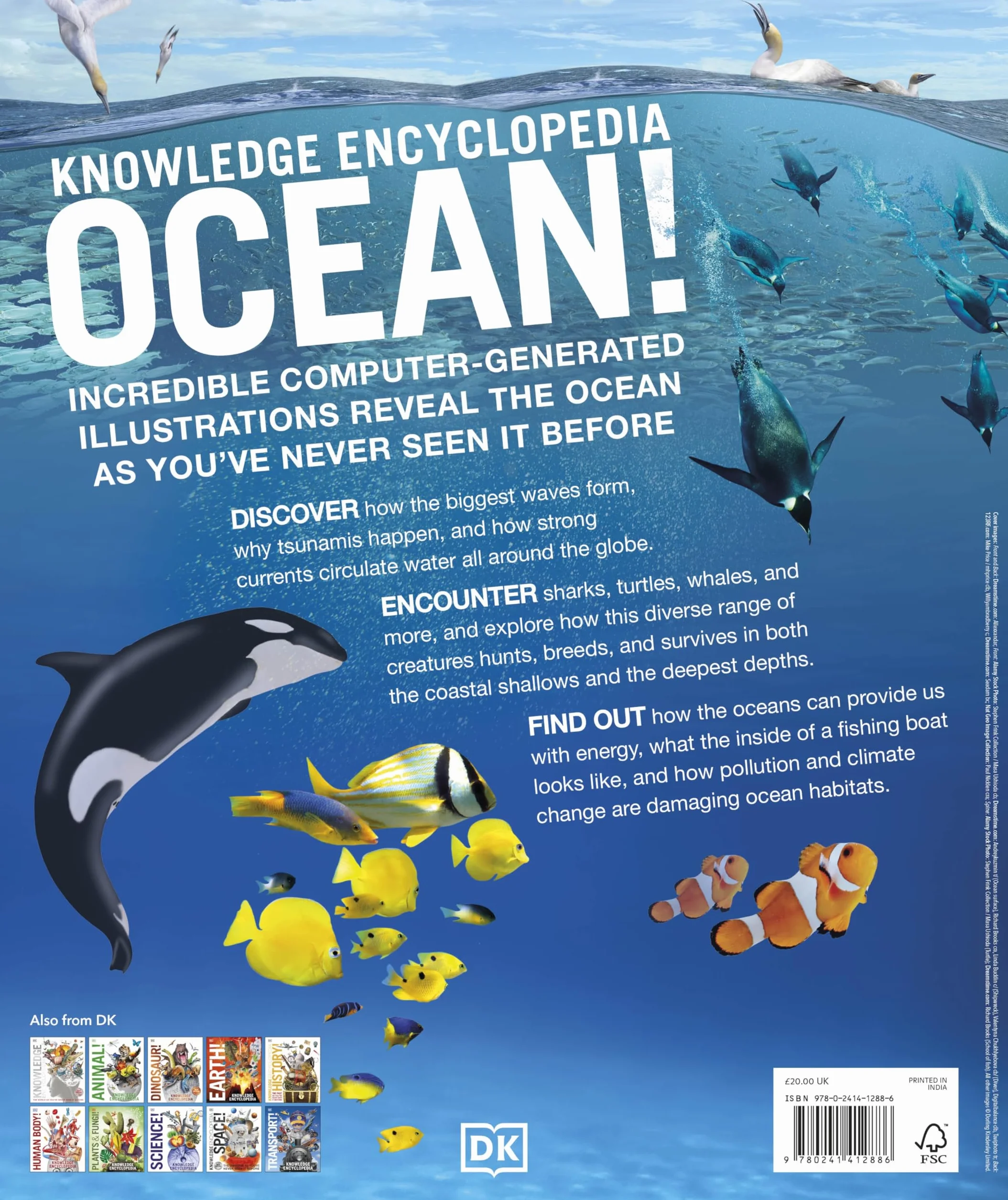 Knowledge Encyclopedia Ocean!: Our Watery World As You've Never Seen It Before (Knowledge Encyclopedias)