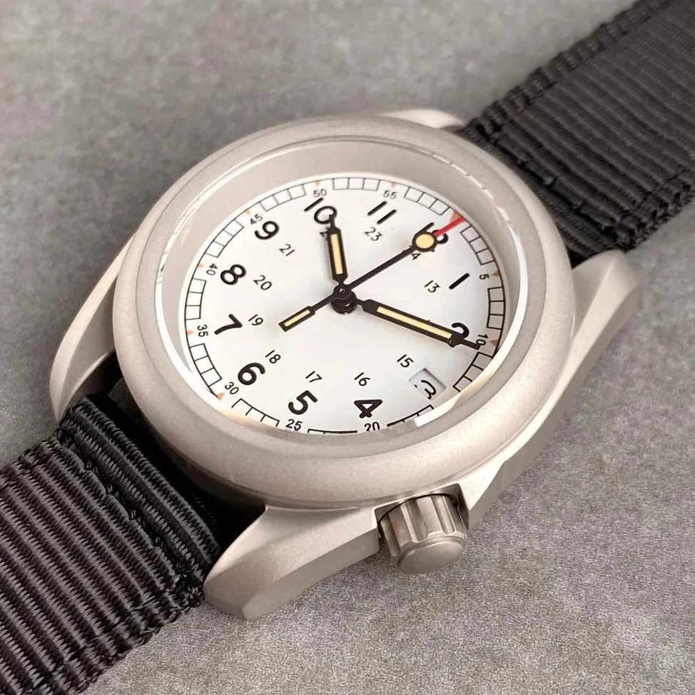 40 mm automatyczny mechaniczny zegarek na rękę ze stali nierdzewnej szafirowy kryształ NH36 mechanizm 200 m wodoodporny zegarek do nurkowania