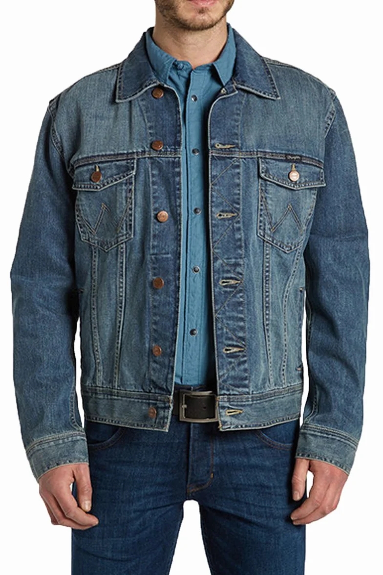 Wrangler Kurtka Mężczyźni CLASSIC JACKET (1 w zestawie)