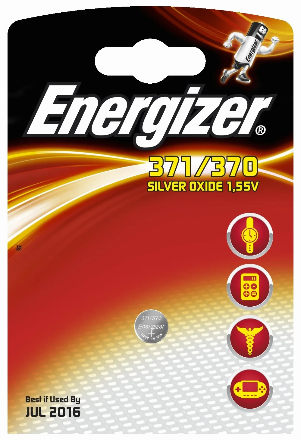Energizer Ogniwo guzikowe do zegarka 371
