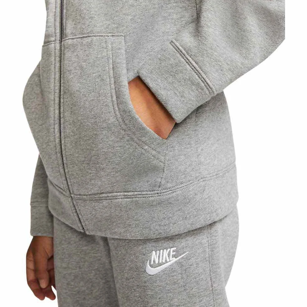 Nike Chłopcy Nsw Core Bf Survetements Dres, Szary (091 Carbon Heather), Rozmiar S