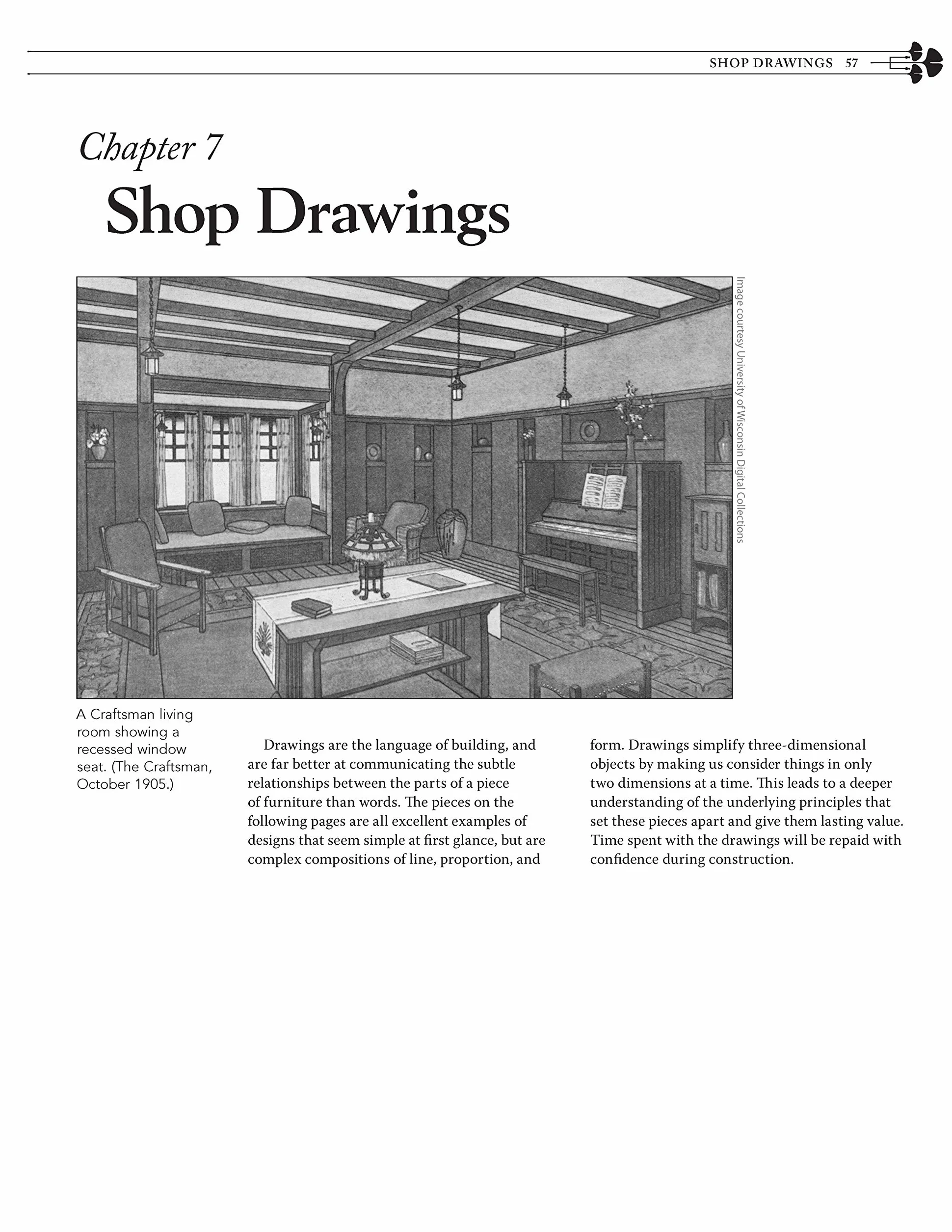 Great Book of Shop Drawings for Craftsman Furniture, Revised & Expanded Second Edition: Authentic and Fully Detailed Plans for 61 Classic Pieces