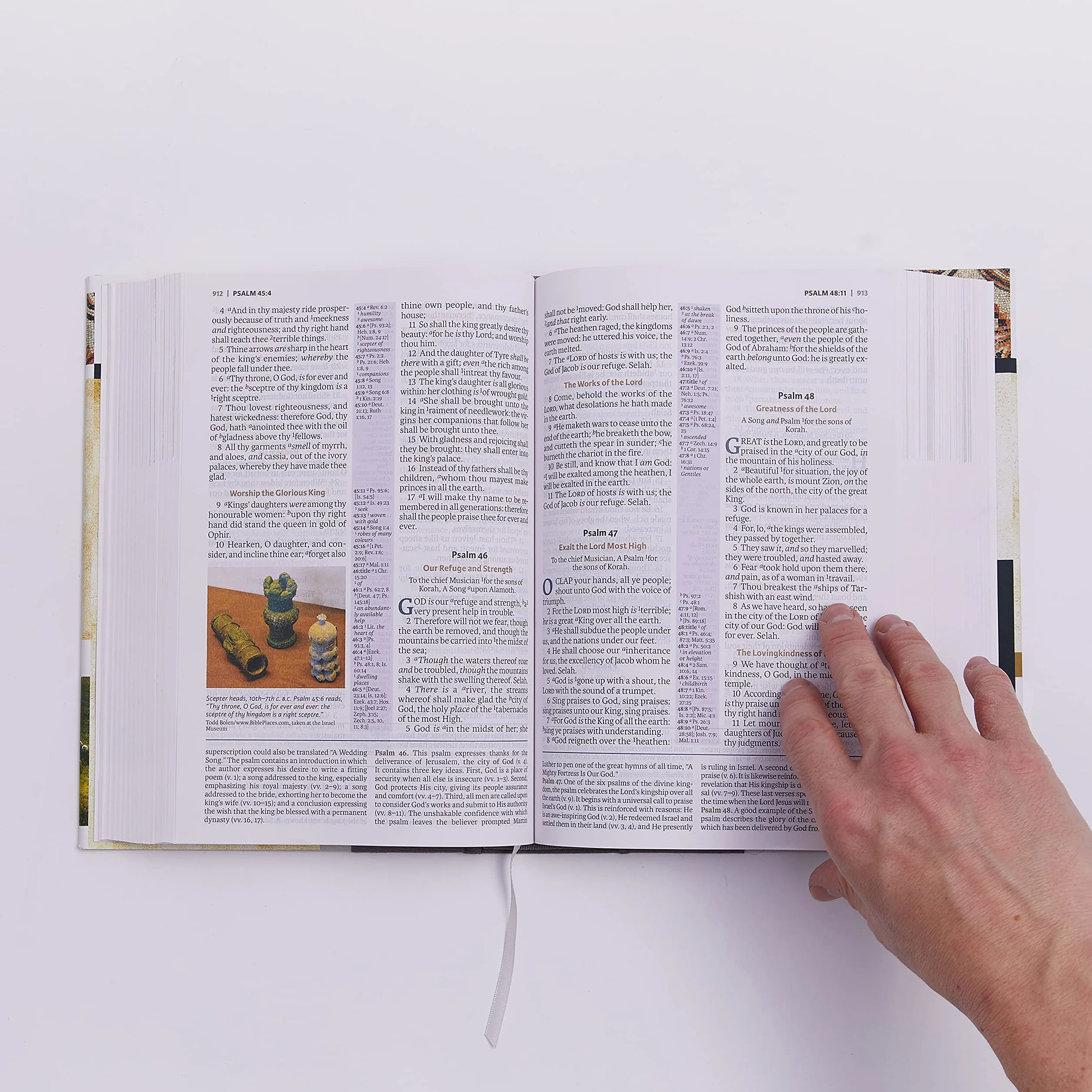 The King James Study Bible, Imitation Leather, Brown, Full-Color Edition: Holy Bible, King James Version – Great for Father's Day