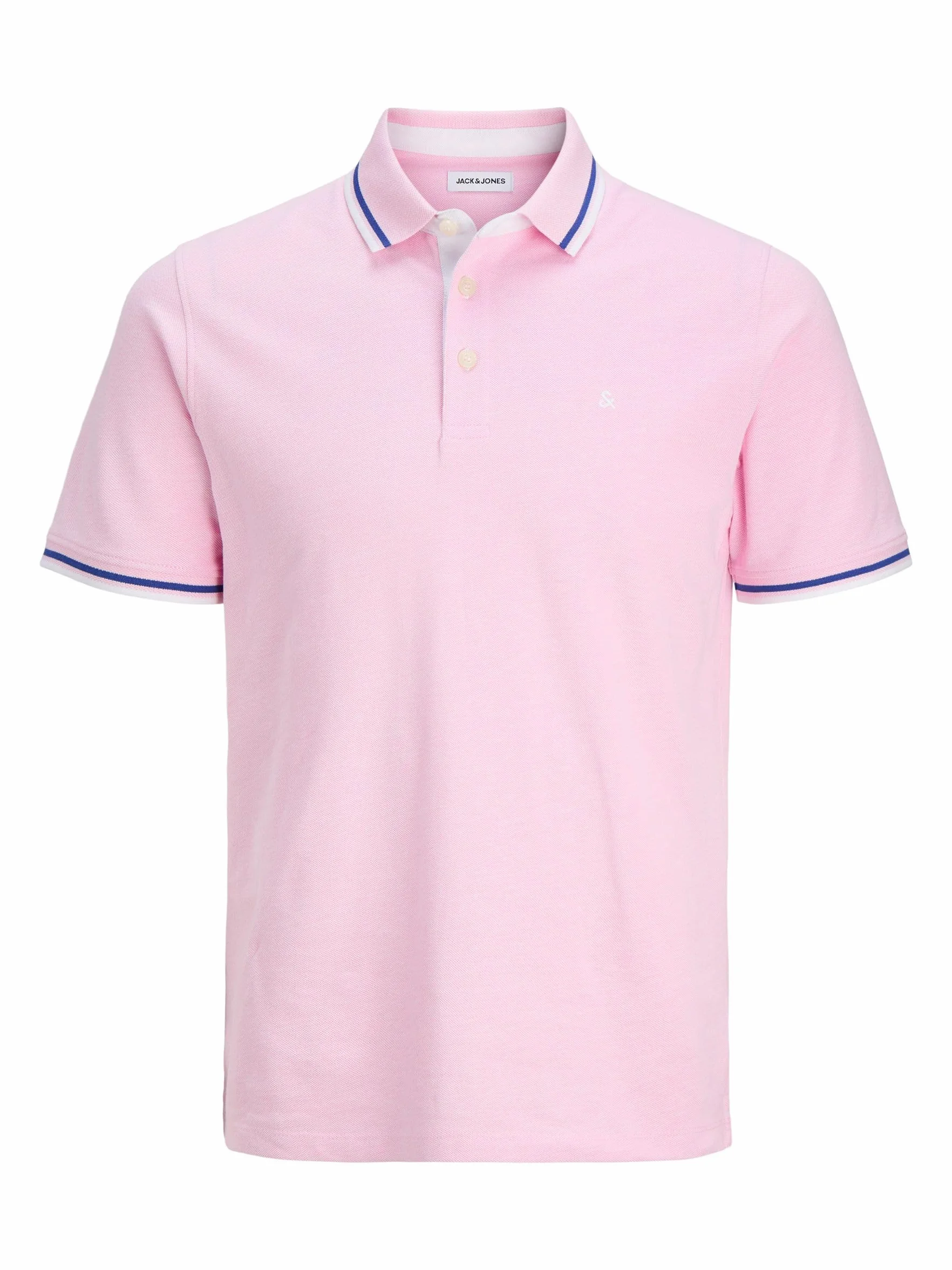 JACK & JONES Jjepaulos Polo Ss Noos, pryzm Pink, L