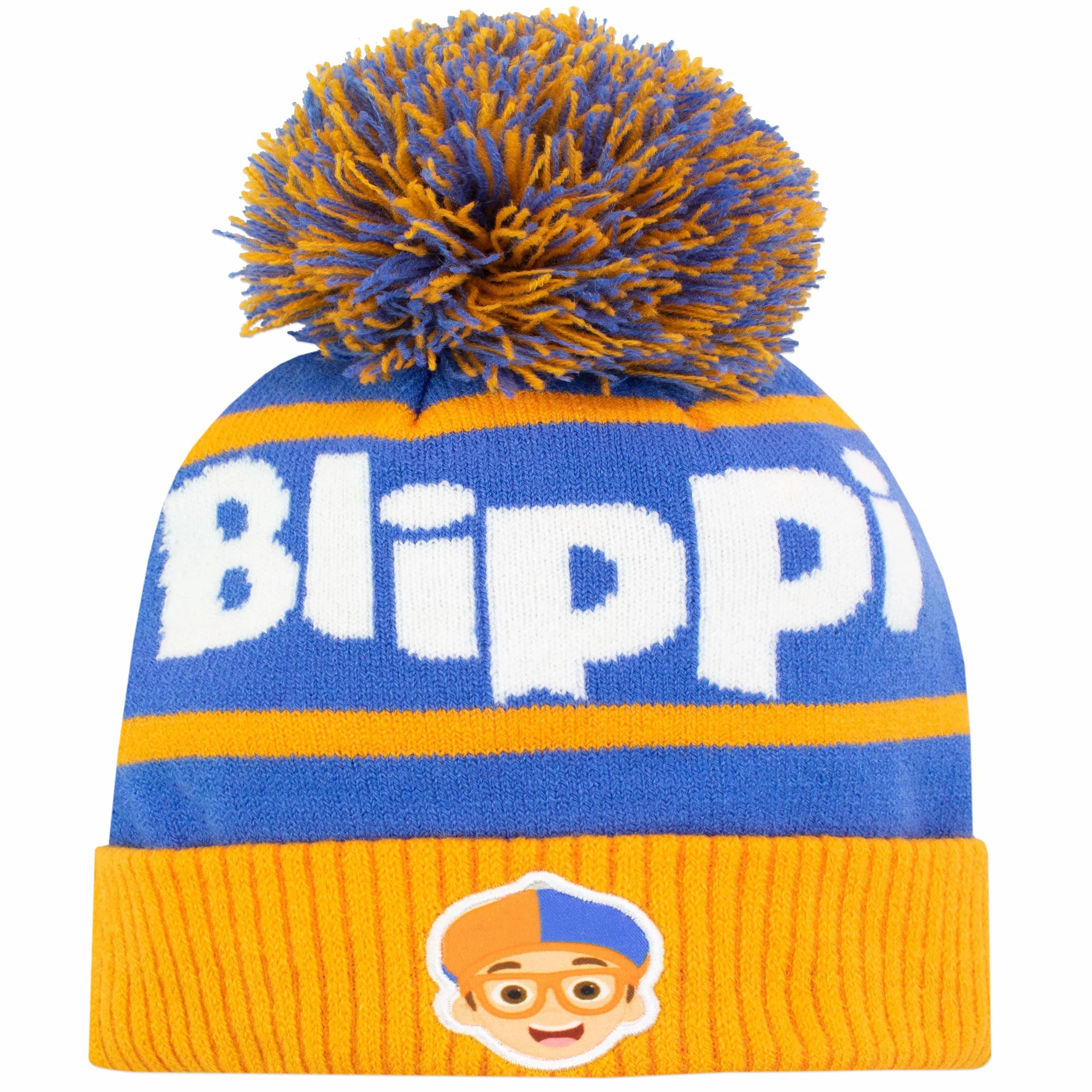 Blippi Zestaw zimowy czapka i rękawiczki dla dzieci Niebieski Rozmiar uniwersalny