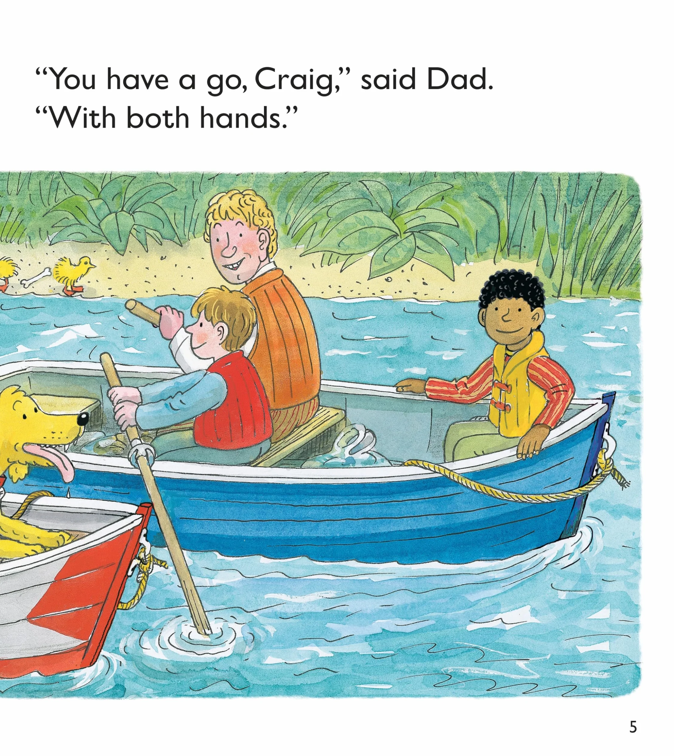 Oxford Reading Tree: Level 5: Floppy's Phonics Fiction: Rowing Boats