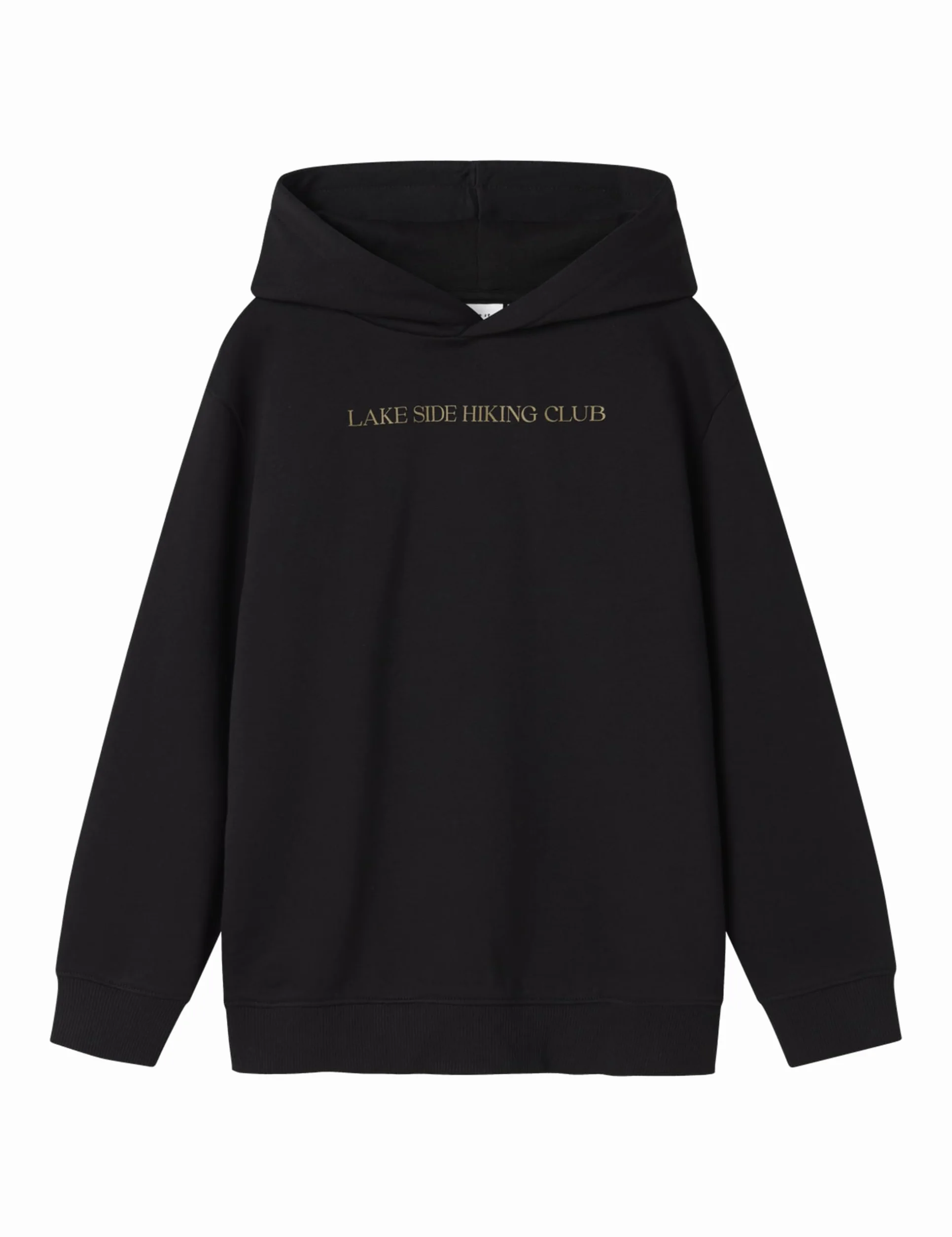 NAME IT Chłopięcy Nkmosian Ls Nreg Sweat Wh Bru Box, czarny, 146-152, Czarny, 146-152