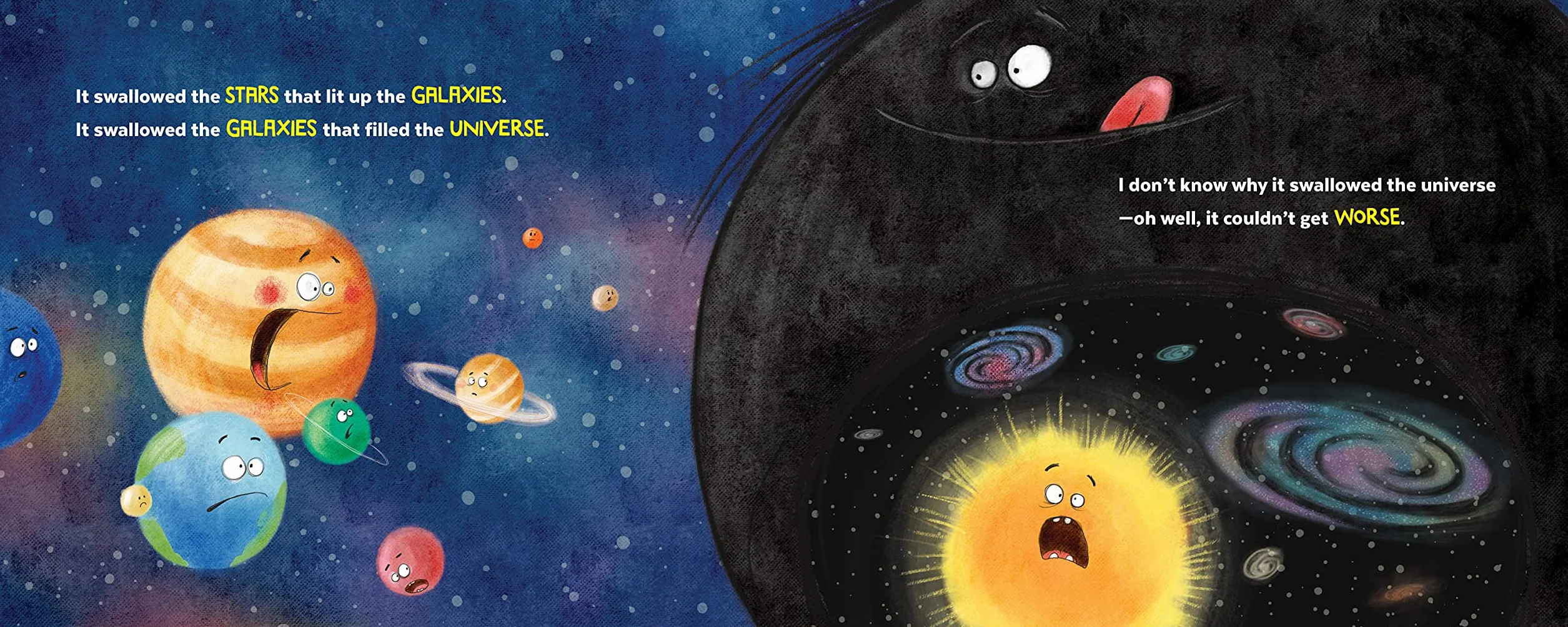 There Was a Black Hole That Swallowed the Universe