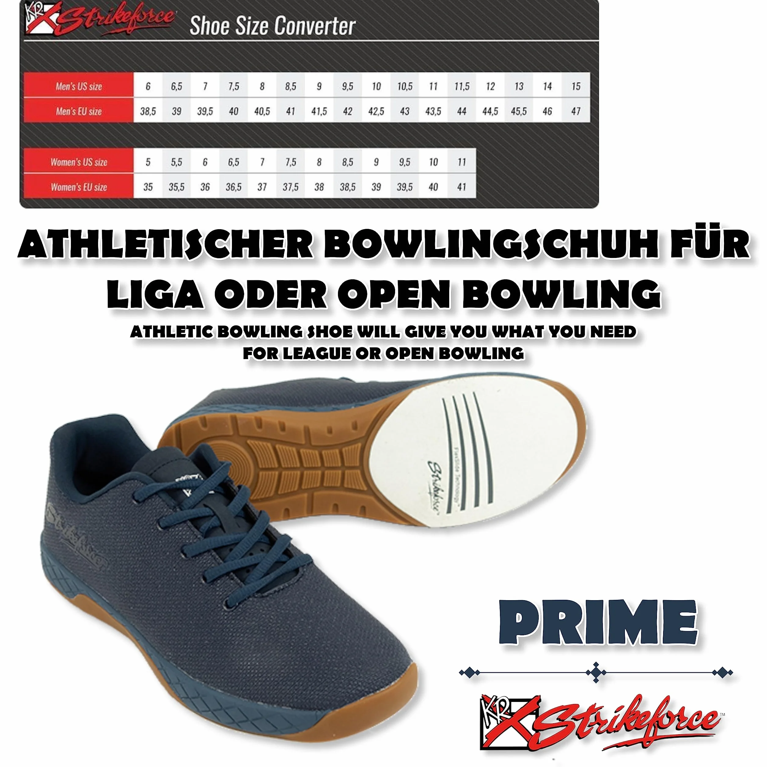 EMAX | męskie buty do kręgli | KR Strikeforce - Prime | męskie buty do kręgli |