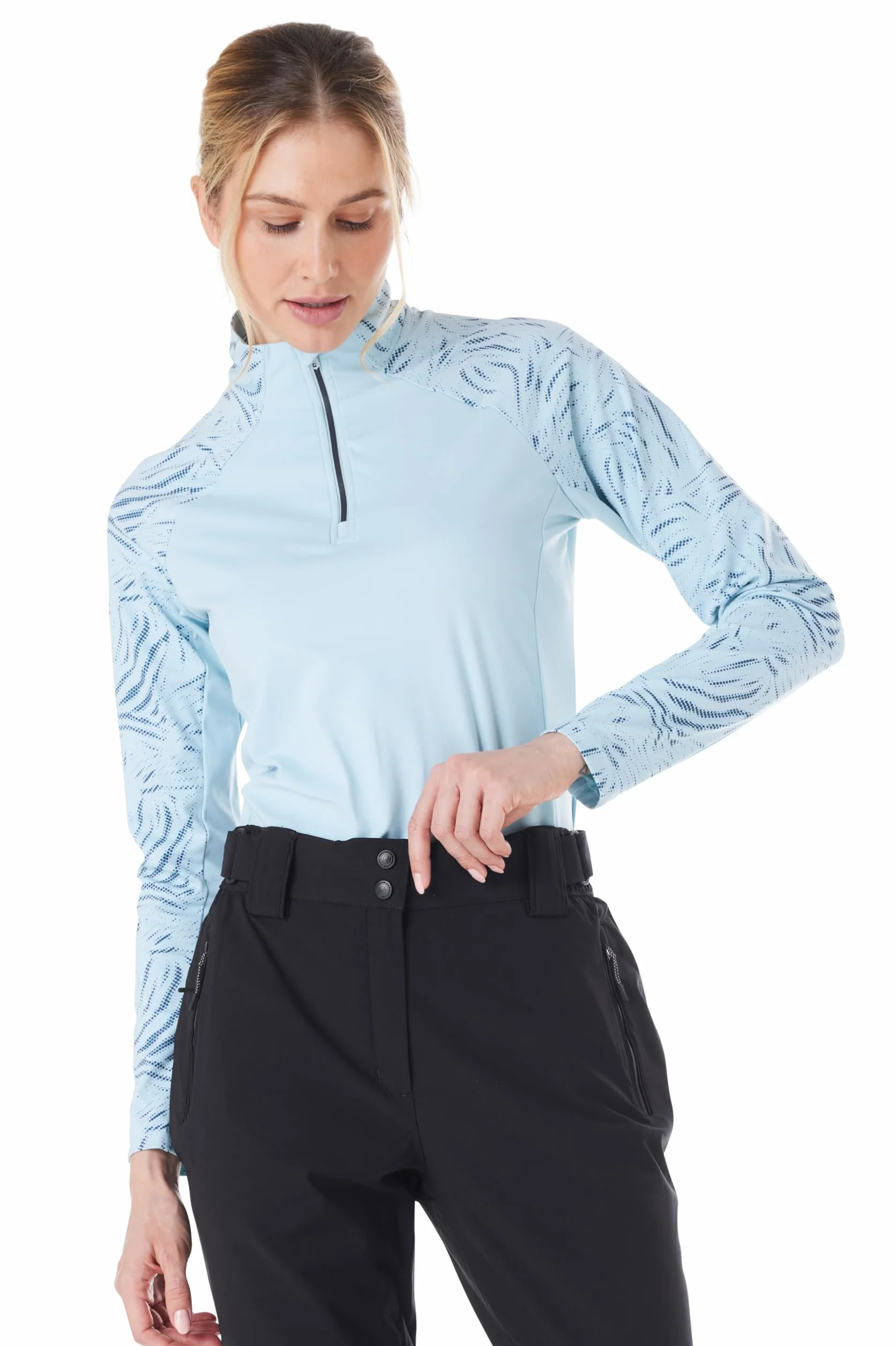 Killtec Ksw 249 Wmn Ski Pnts - Funkcjonalne spodnie/spodnie narciarskie z odpinanymi paskami Kobiety