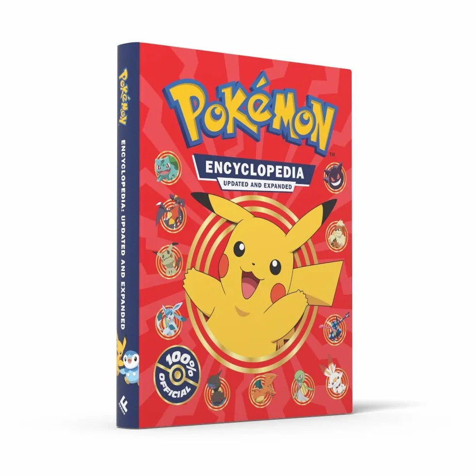 Pokémon Encyclopedia Updated and Expanded 2022: The Ultimate Character Book for Every Pokémon Fan
