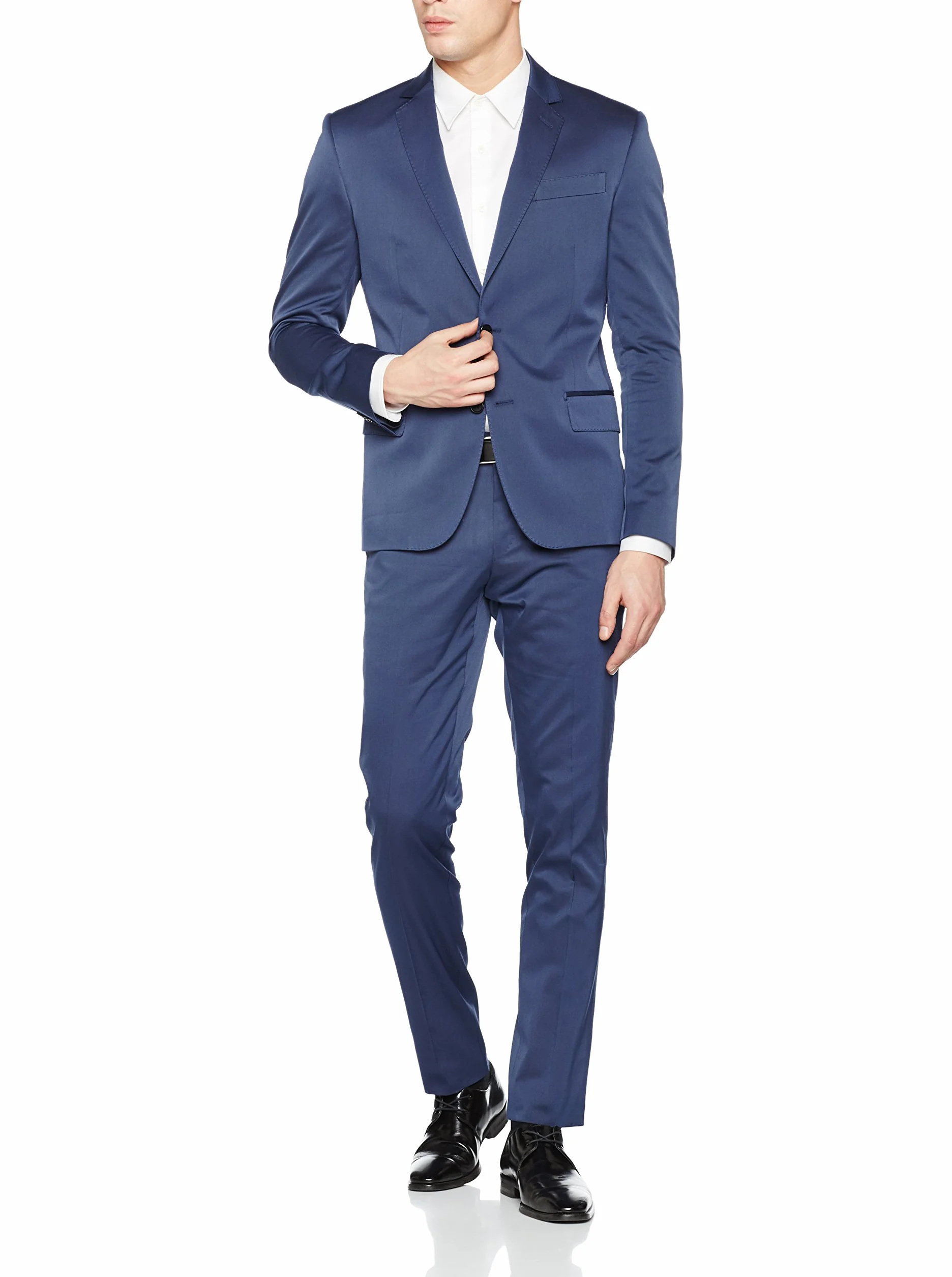 Pierre Balmain Niebieska sukienka męska IT 52, niebieski, 48