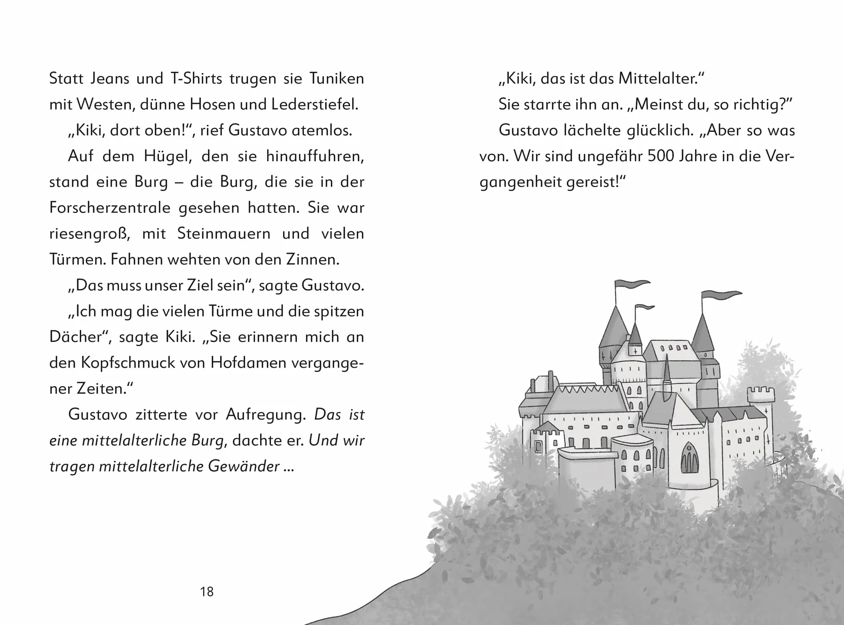 Ein Fall für die Forscher-Kids 10. Spuk auf der Ritterburg: Eine Abenteuergeschichte voller Action, Magie und spannendem Wissen. Für Kinder ab 7 Jahren