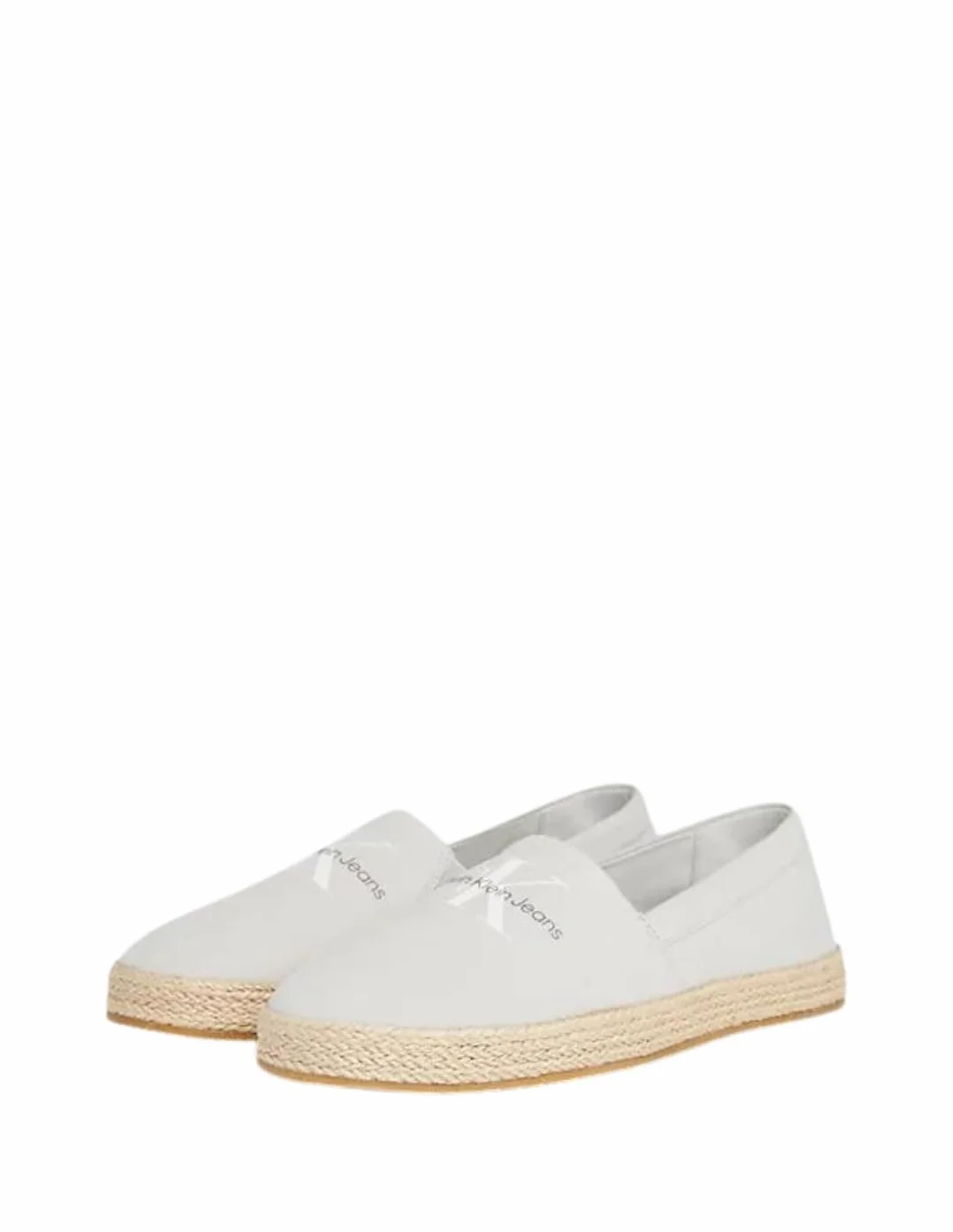 Calvin Klein Męskie Espadryle Slipon Ml Ym0ym00935, Boczniak szary, 42 EU
