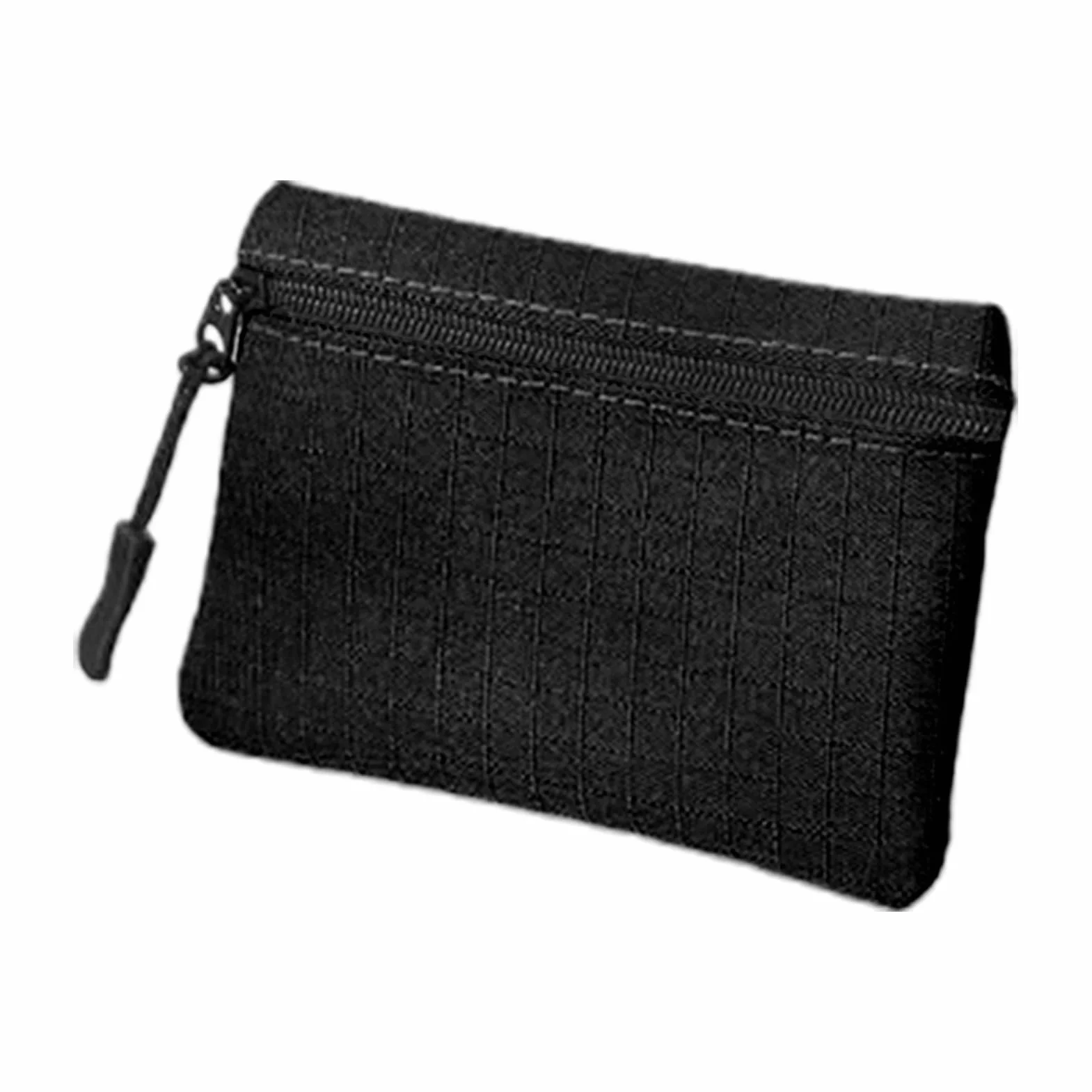 Etui na monety, portmonetka - Kosmetyczka do makijażu Oxford Cloth,Portmonetka na monety Uchwyt drobne Organizer kosmetyki z zamkiem błyskawicznym dla mężczyzn