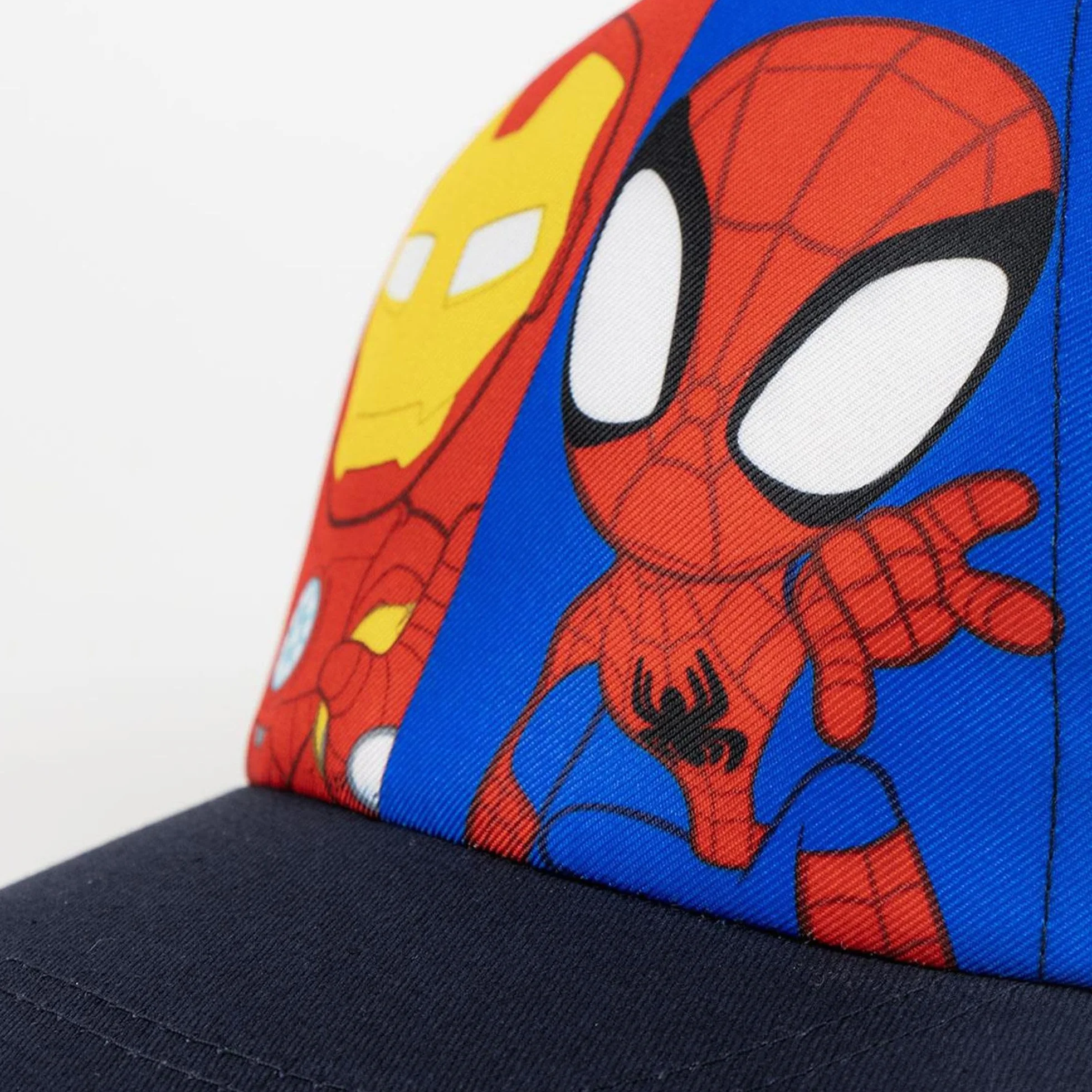 Marvel czapka z daszkiem o ekskluzywnym wzornictwie i oficjalnej licencji - dziecięca czapka Marvel i wygodna do noszenia na co dzień, Wielokolorowy, rozmiar uniwersalny