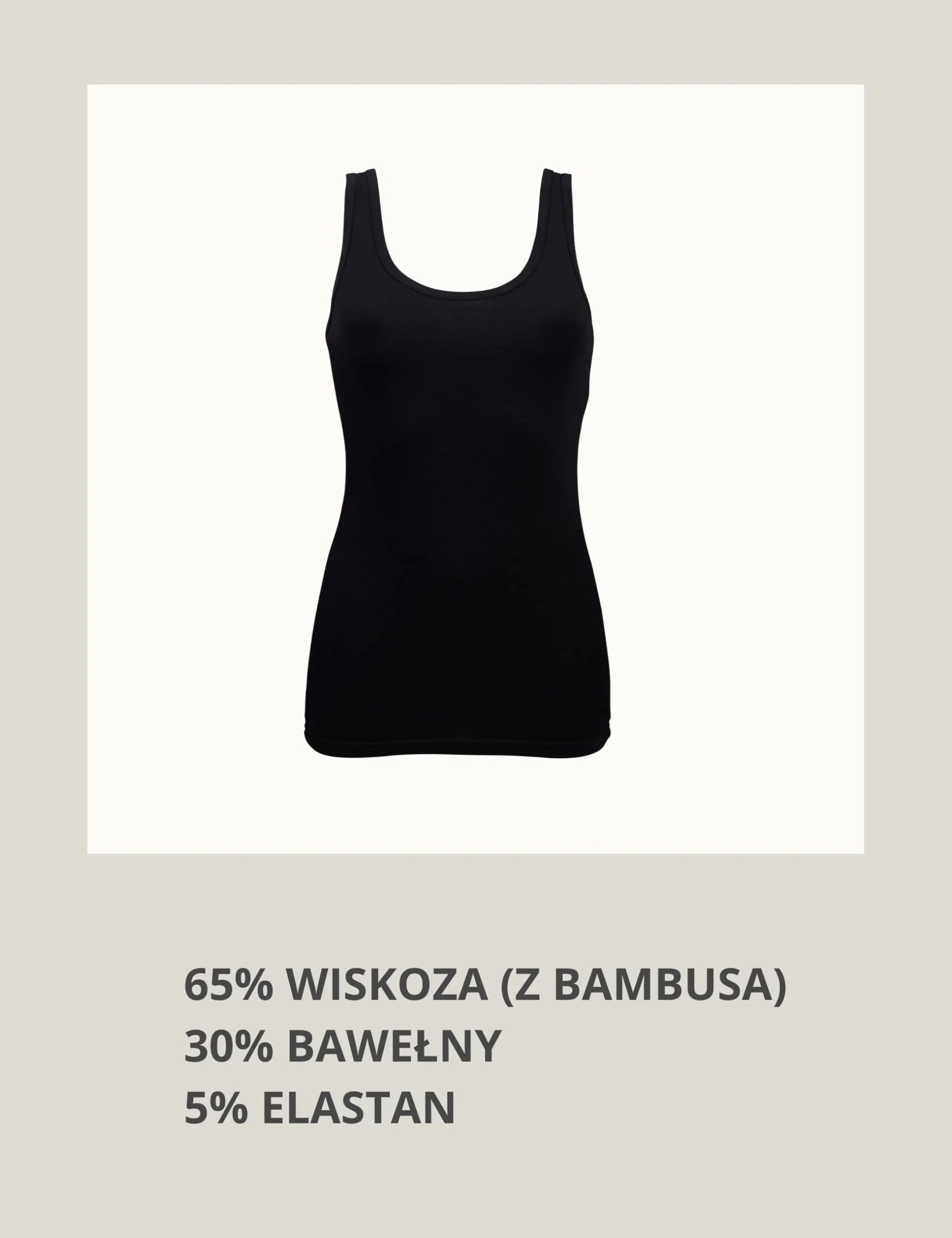 Basic Treasure Podstawowy zestaw 3 damskich podkoszulek, top na ramiączkach typu spaghetti, podkoszulek z bambusa premium, przewiewny i cienki