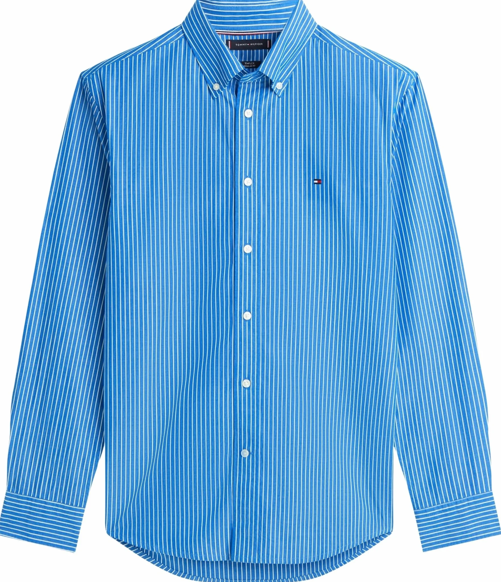 Tommy Hilfiger Koszula L/S Mężczyźni Core Hairline Poplin Rf Shirt Mw0mw41399