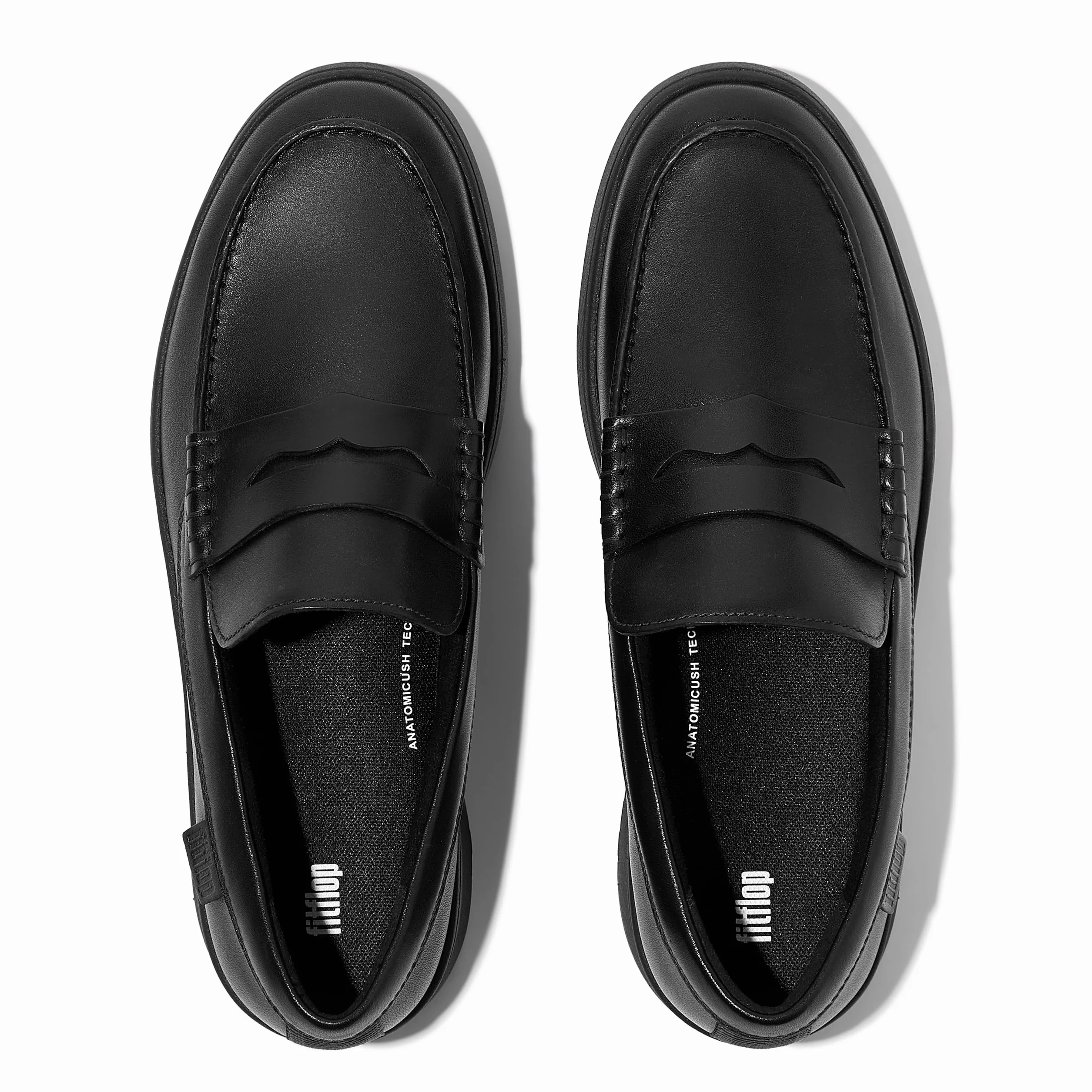 Fitflop Mężczyźni Rally Mens Leather Penny LoafersMokasyn