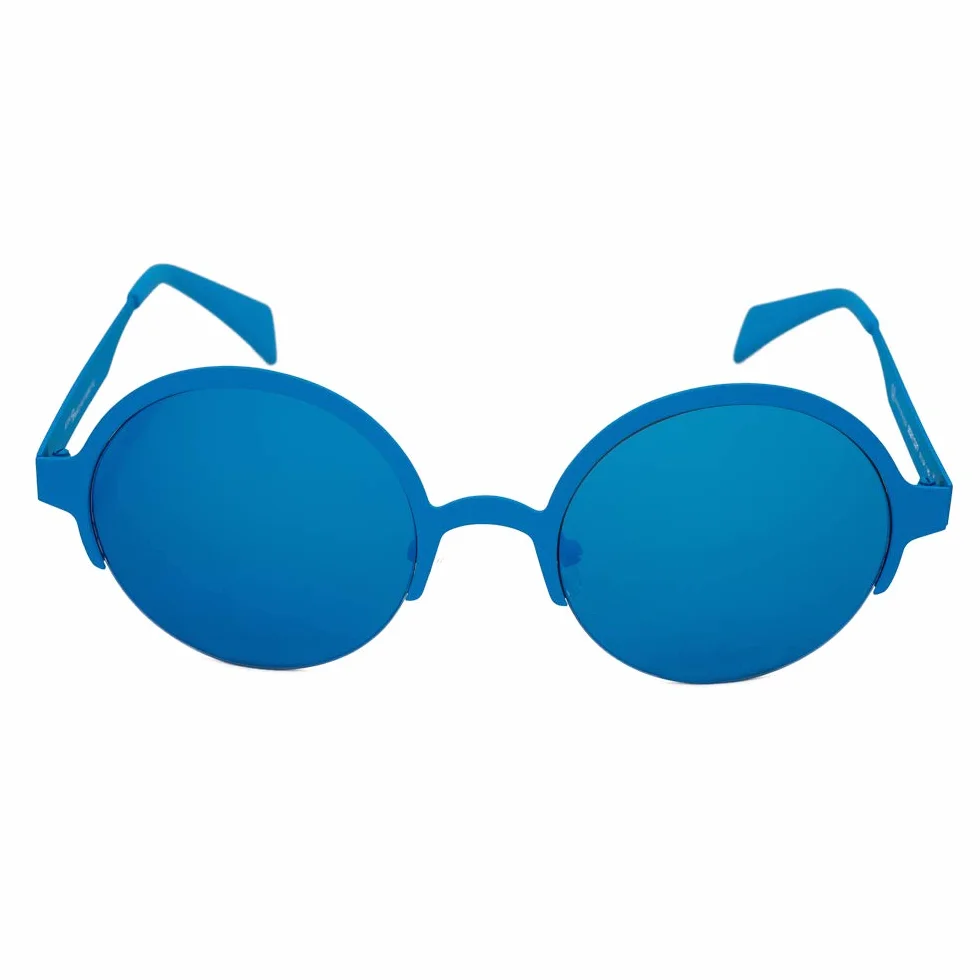 Italia Independent Unisex 0027-027-000 okulary przeciwsłoneczne, niebieskie (Azul), 51