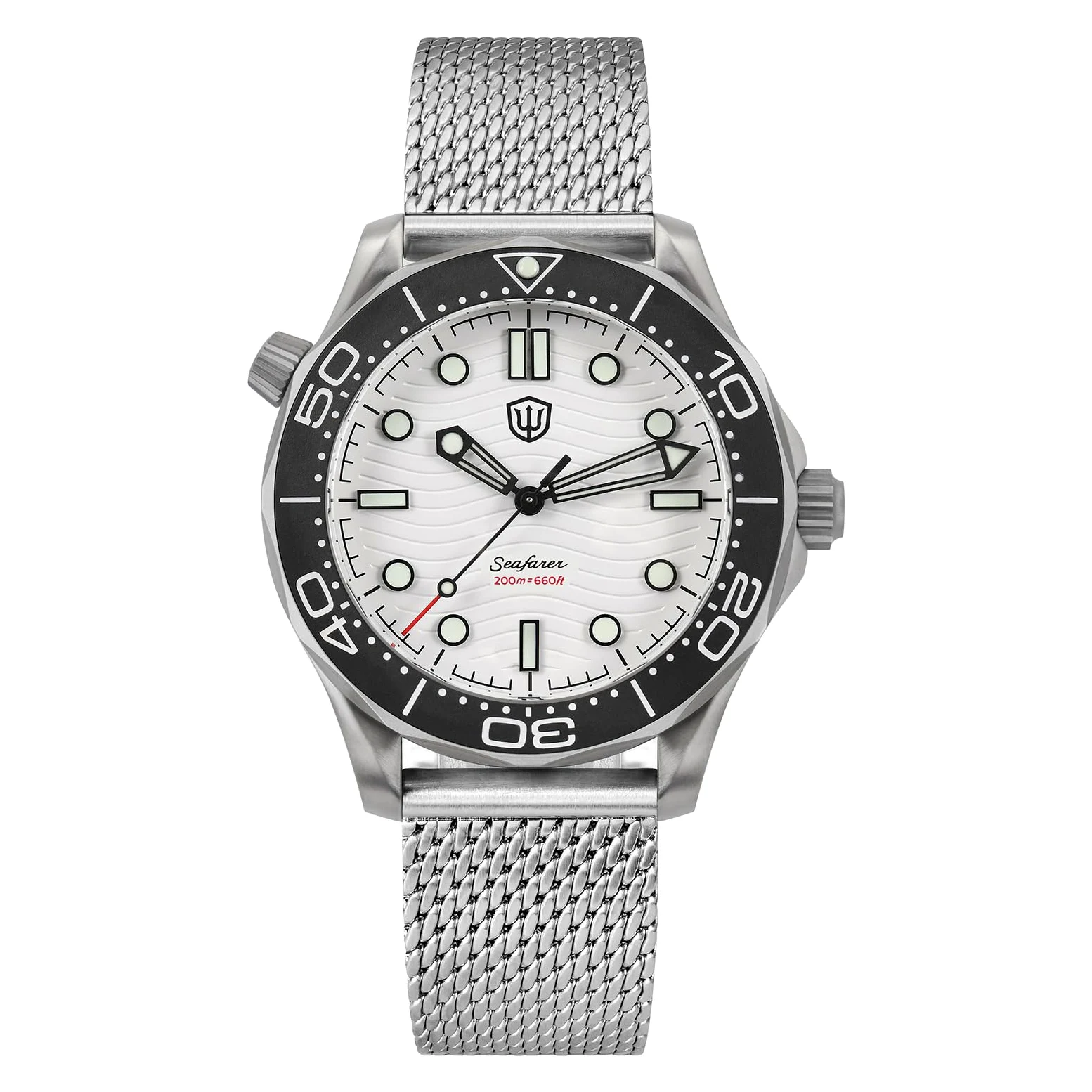 watchdives WD007Q V2 42 mm Titanium NTTD zegarek do nurkowania, Japonia VH31 Sweep Second zegarek kwarcowy, zakrzywione szkło szafirowe zegarek na rękę 200 m wodoszczelny zegarek