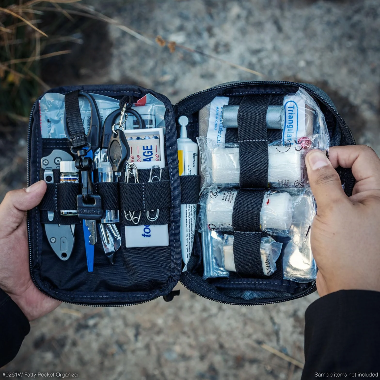 Maxpedition Fatty Pocket Organizer torba, kolor szary wilk, rozmiar uniwersalny