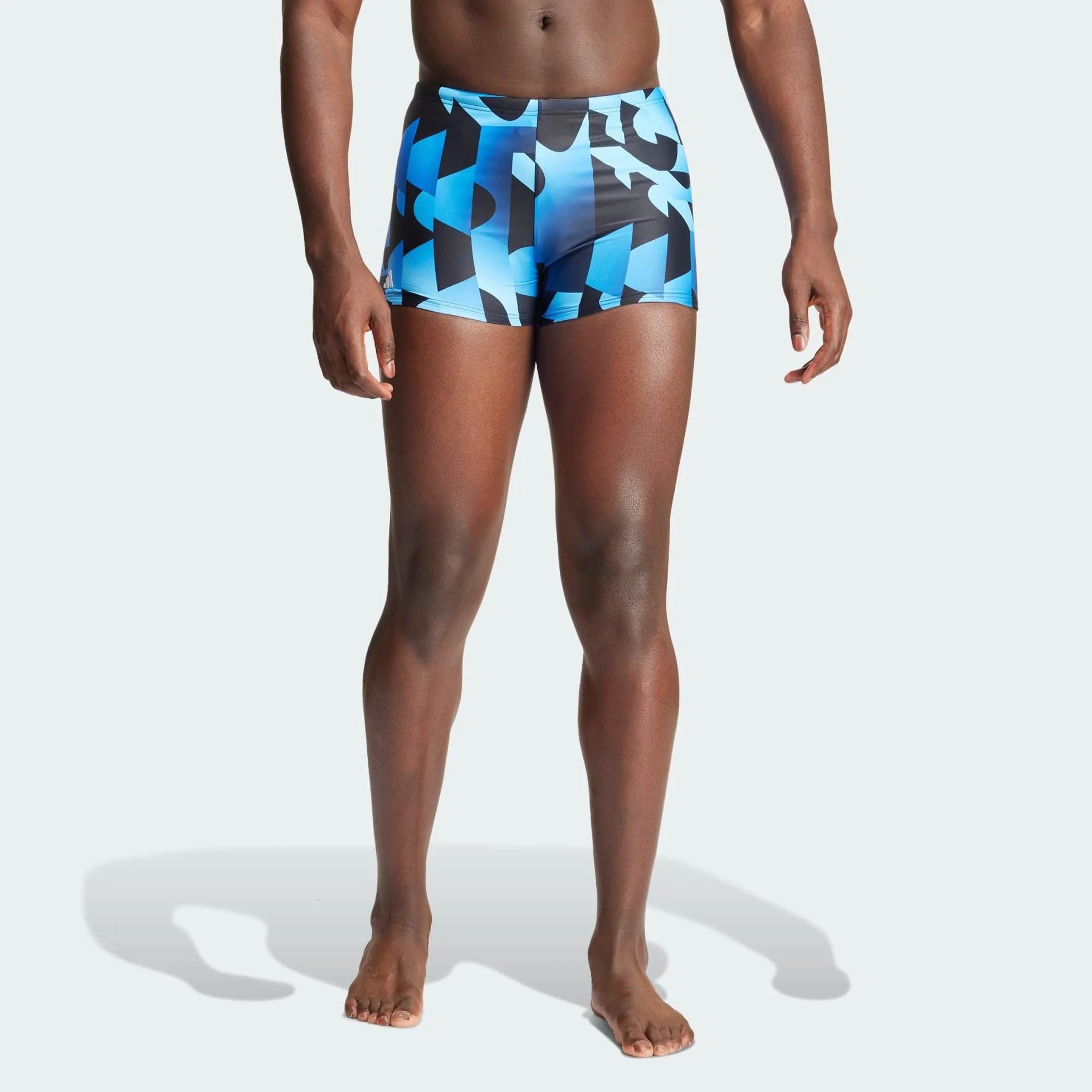 adidas Allover Print Swim Bokserki męskie stroje kąpielowe