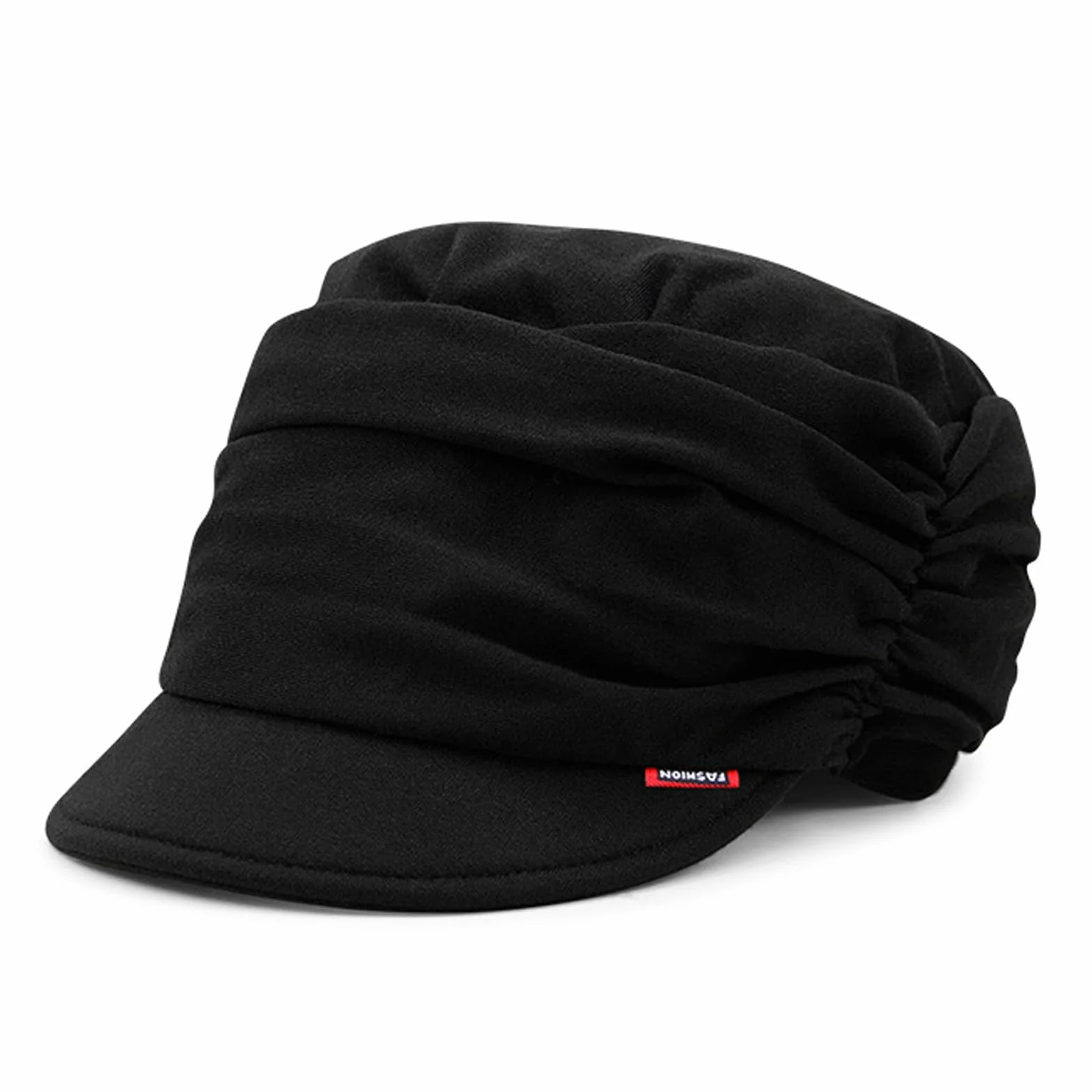Damska miękka czapka z daszkiem z fałdami Newsboy Cap dla kobiet czapka z daszkiem dla kobiet chemia damska czapka balonowa Newsboy Cap Chemo Turban na wypadanie włosów damska czapka beret