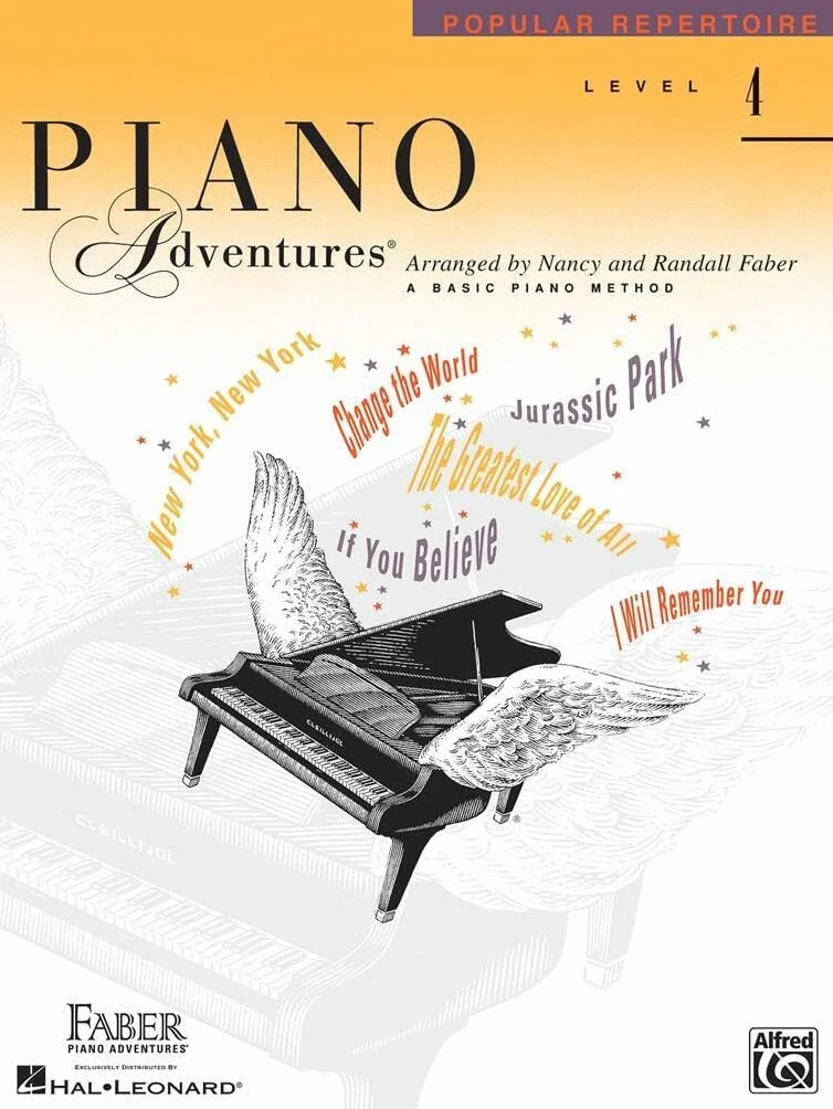 Piano adventures level 4 - popular repertoire book piano