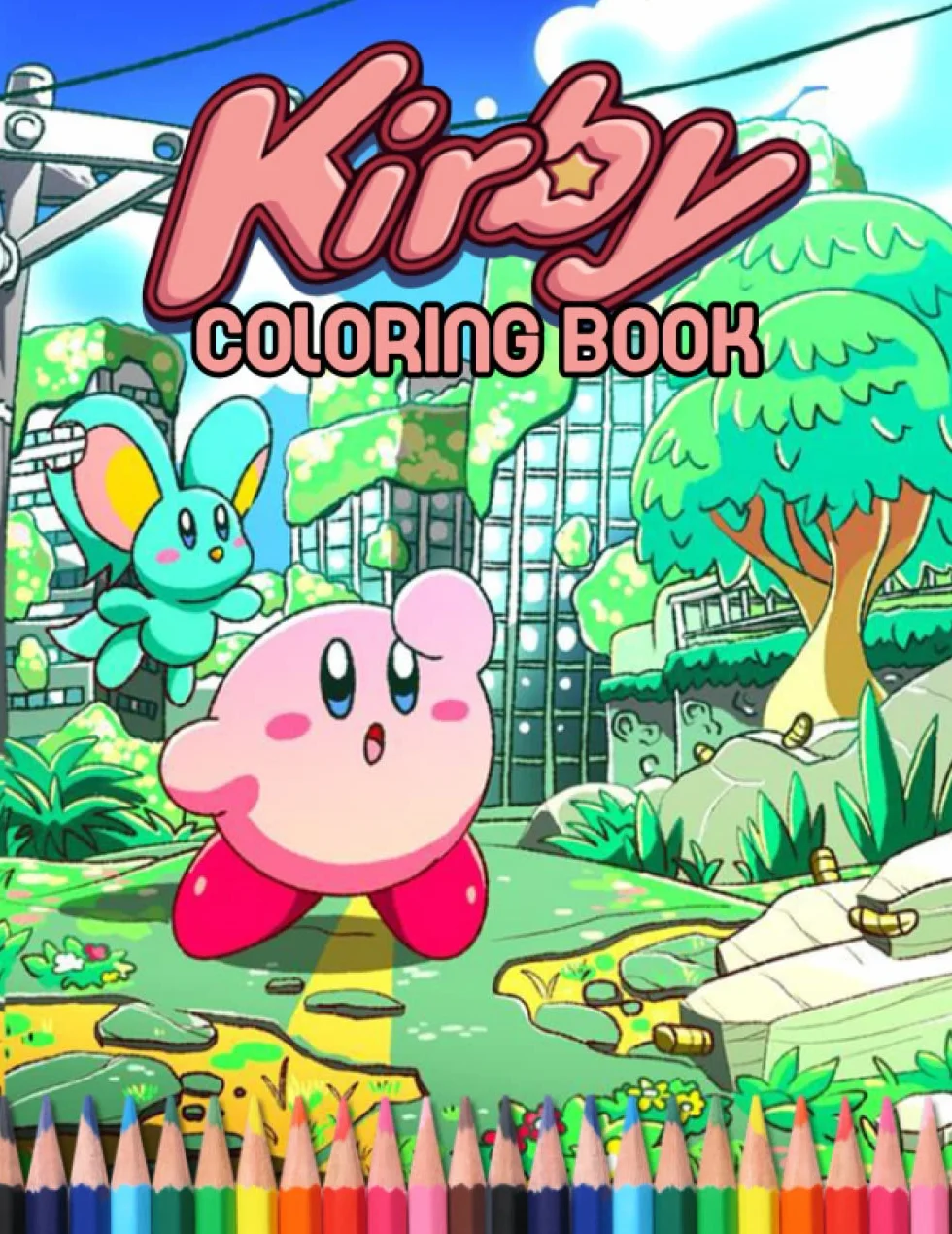 Kirby Coloring Book: A Fabulous Coloring Book For Fans of All Ages With Several Images Of Kirby. One Of The Best Ways To Relax And Enjoy Coloring Fun.