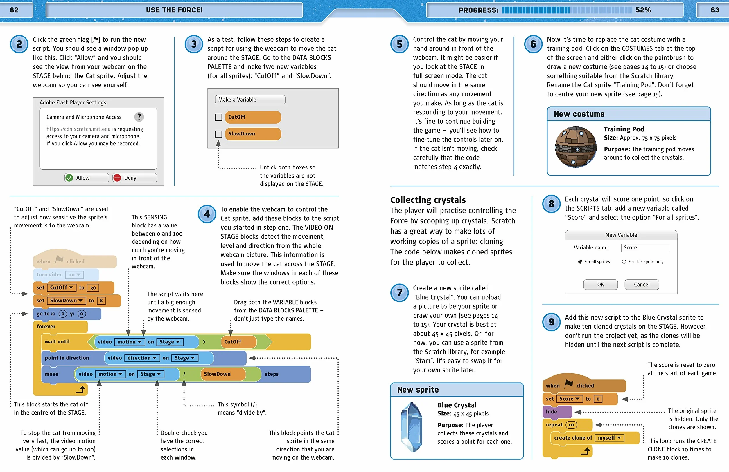 Star Wars Coding Projects: A Step-by-Step Visual Guide to Coding Your Own Animations, Games, Simulations and More!