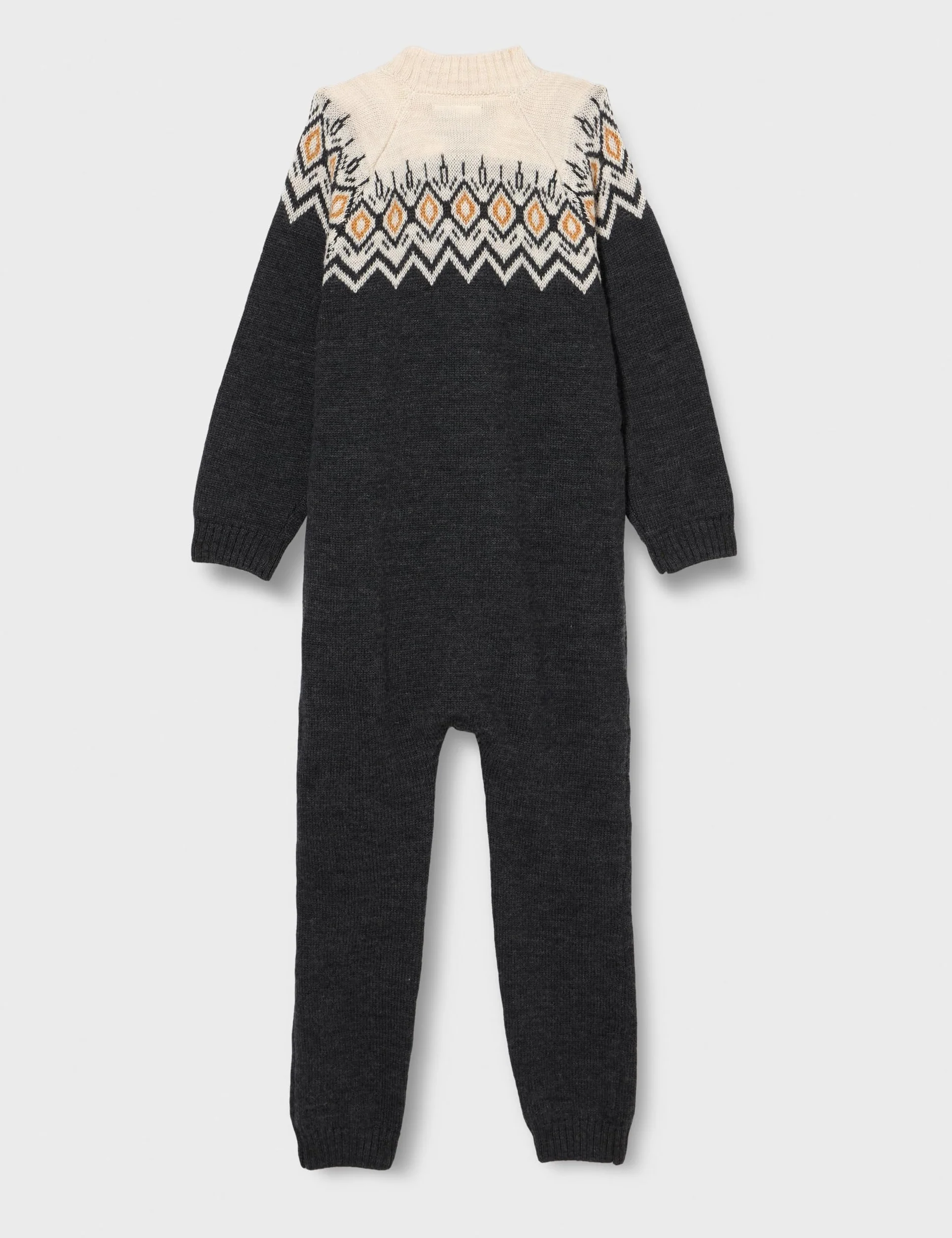 NAME IT Nmmwriss Wool Ls Knit Suit XXIII kombinezon, złoty (Aspen Gold), 110