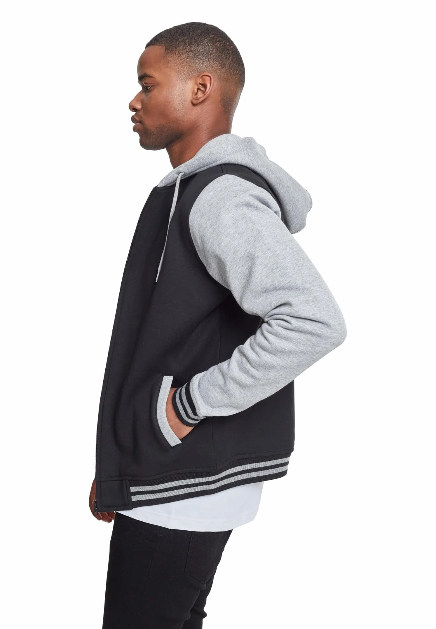 Urban Classics Bluza z kapturem Mężczyźni 2-tone Zip