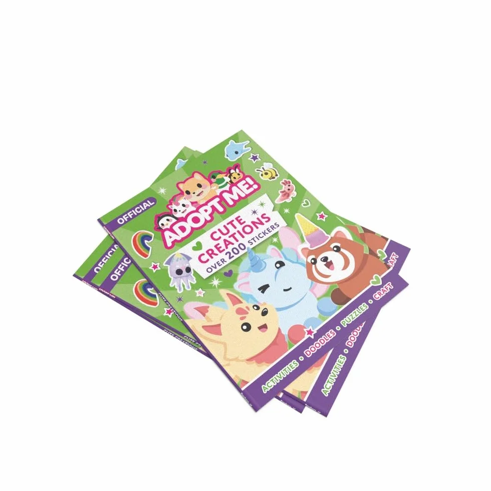 Adopt Me! Cute Creations Sticker Book: The perfect Activity Book for fans of Number 1 favourite online game, Adopt Me! Ideal for ages 7-11
