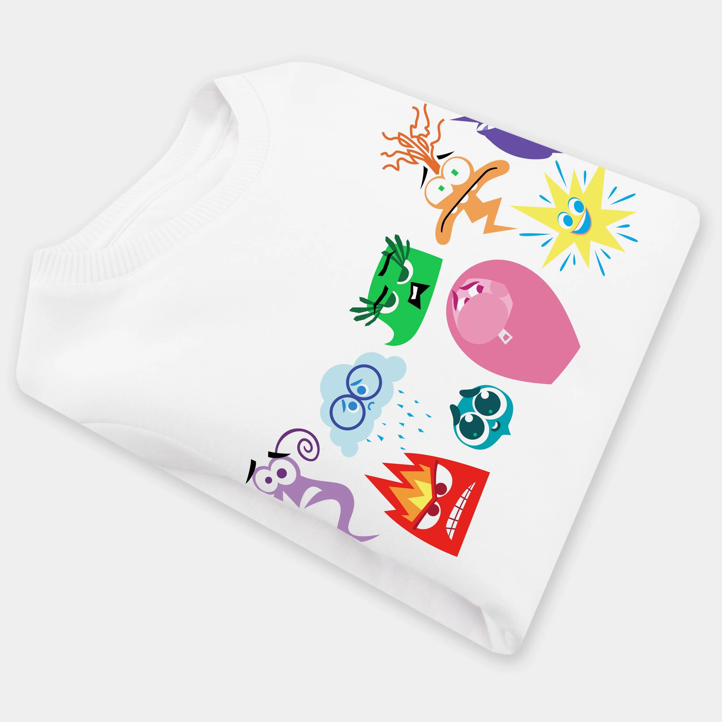 Disney Inside Out 2 Bluza Dla Dziewczynek | Bawełniany Jumper Dla Dziewczynek | Bluzy Dla Dziewczynek