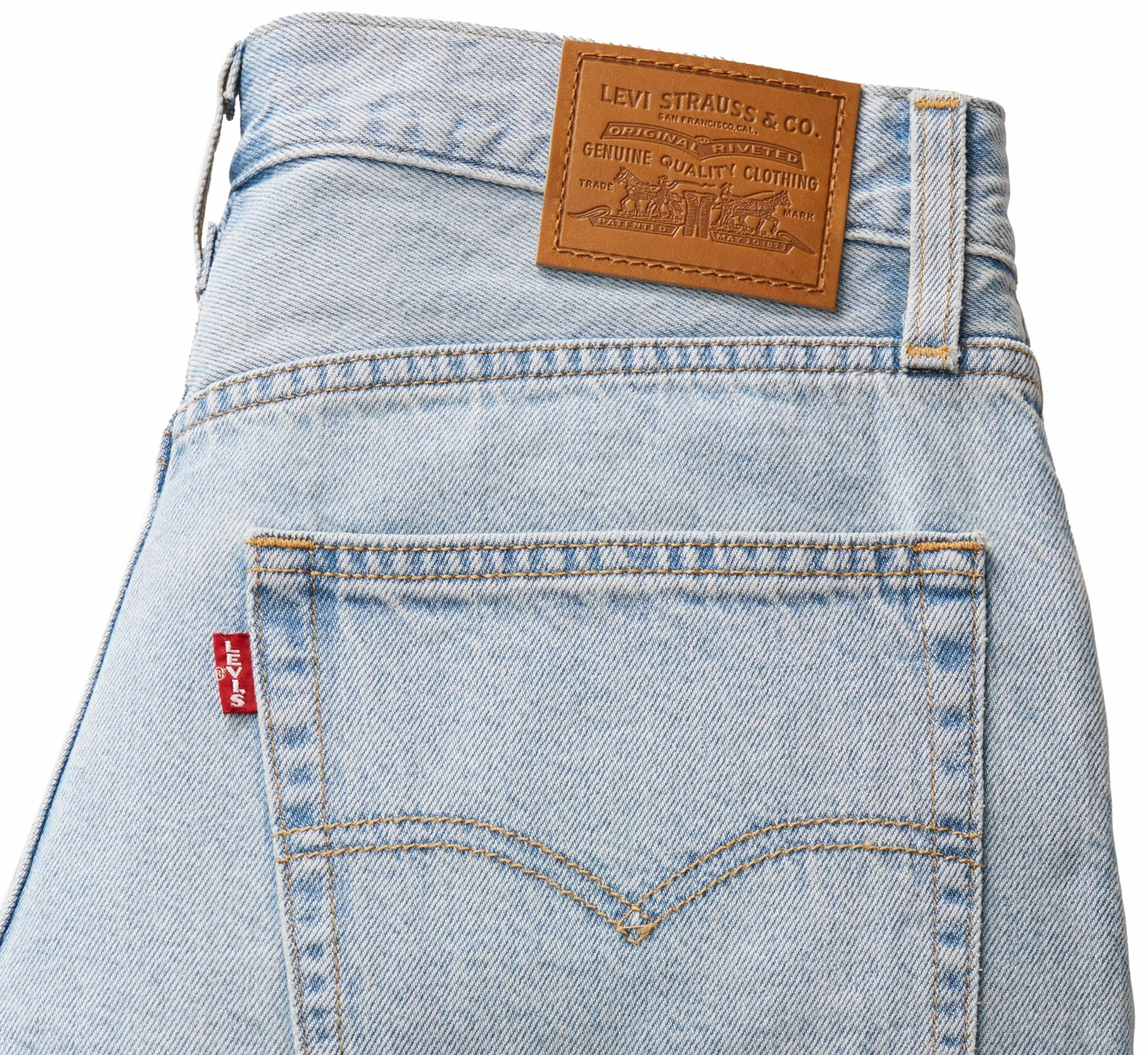 Levi's Baggy Dad Jort - Szorty jeansowe Kobiety
