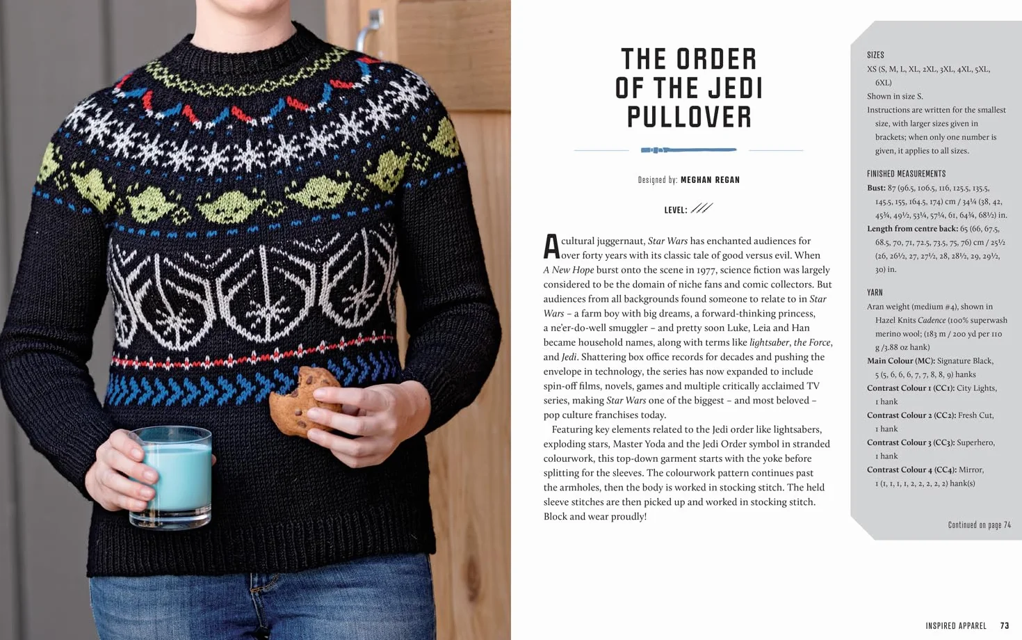 Star Wars: Knitting the Galaxy: The official knitting guide with over 25 patterns for costume, toy and apparel DIY, for fans of the popular franchise