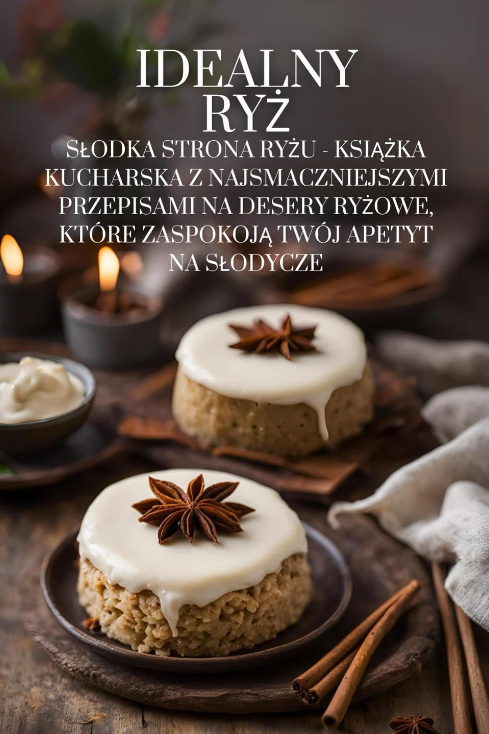 Idealny ryż: Słodka strona ryżu - książka kucharska z najsmaczniejszymi przepisami na desery ryżowe, które zaspokoją Twój apetyt na słodycze
