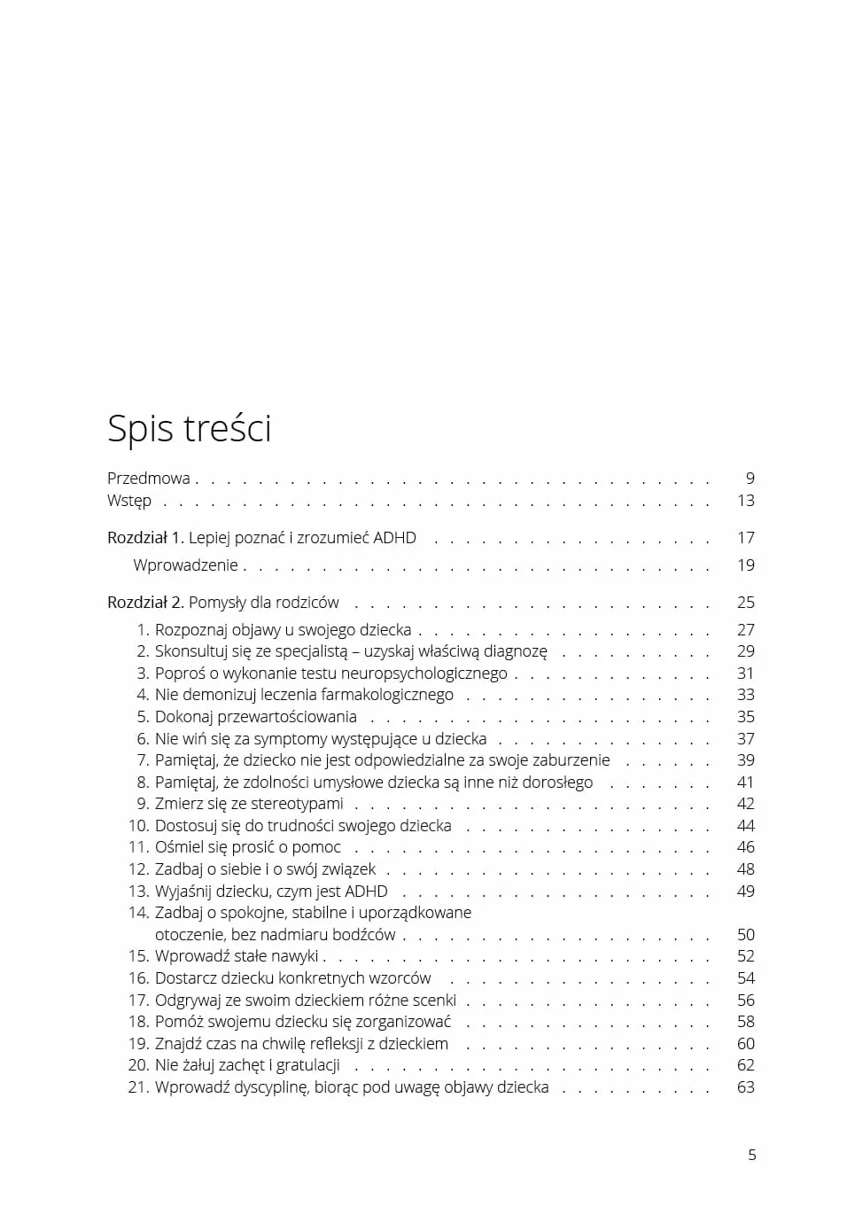 100 POMYSŁÓW, JAK LEPIEJ RADZIĆ SOBIE Z ADHD
